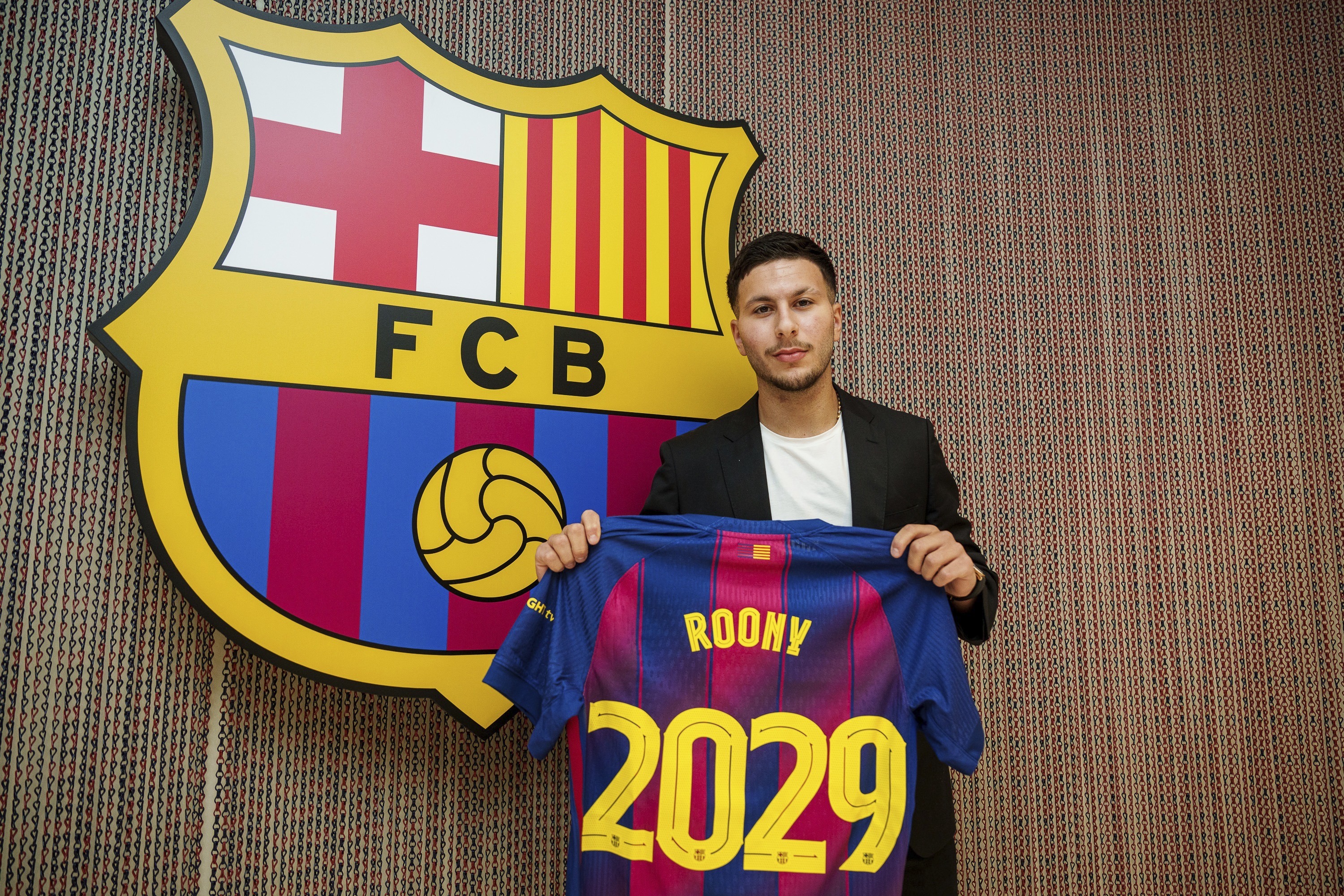 Roony, el día de su presentación.