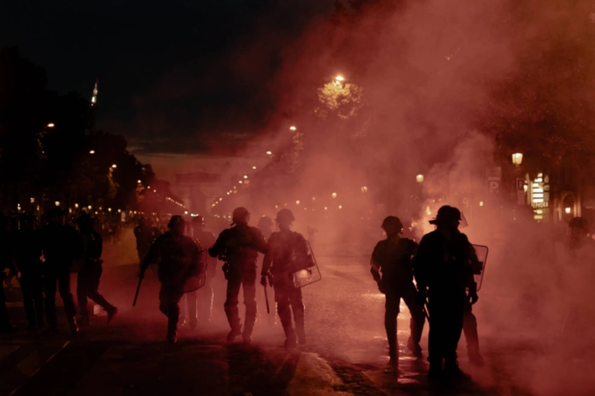 Disturbios en París tras la final de Champions