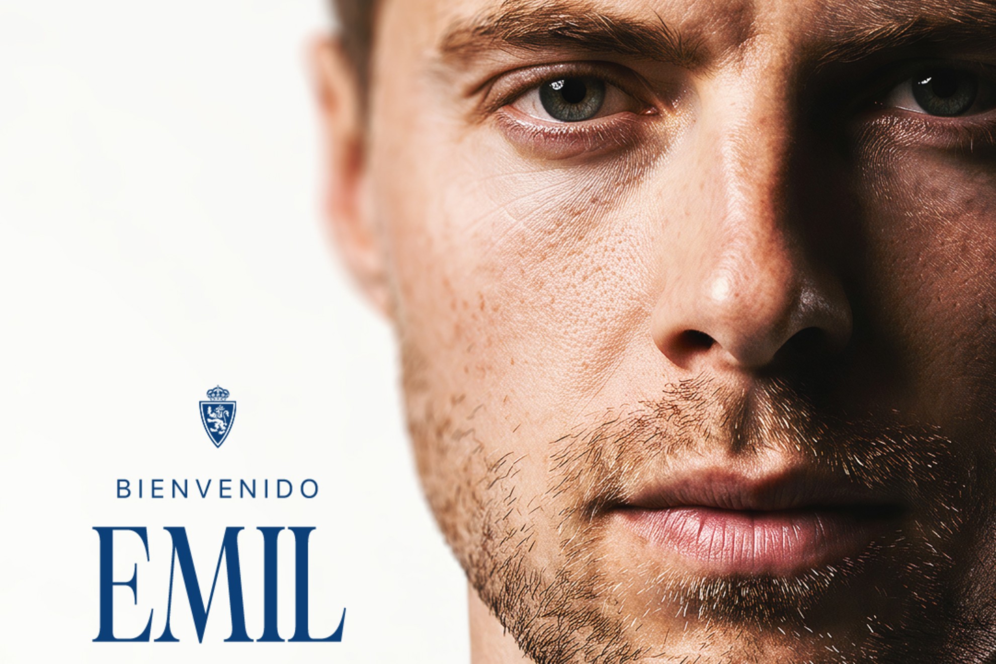 Emil Hansson el nuevo fichaje del Real Zaragoza que ha tenido que rescindir su contrato. Real Zaragoza