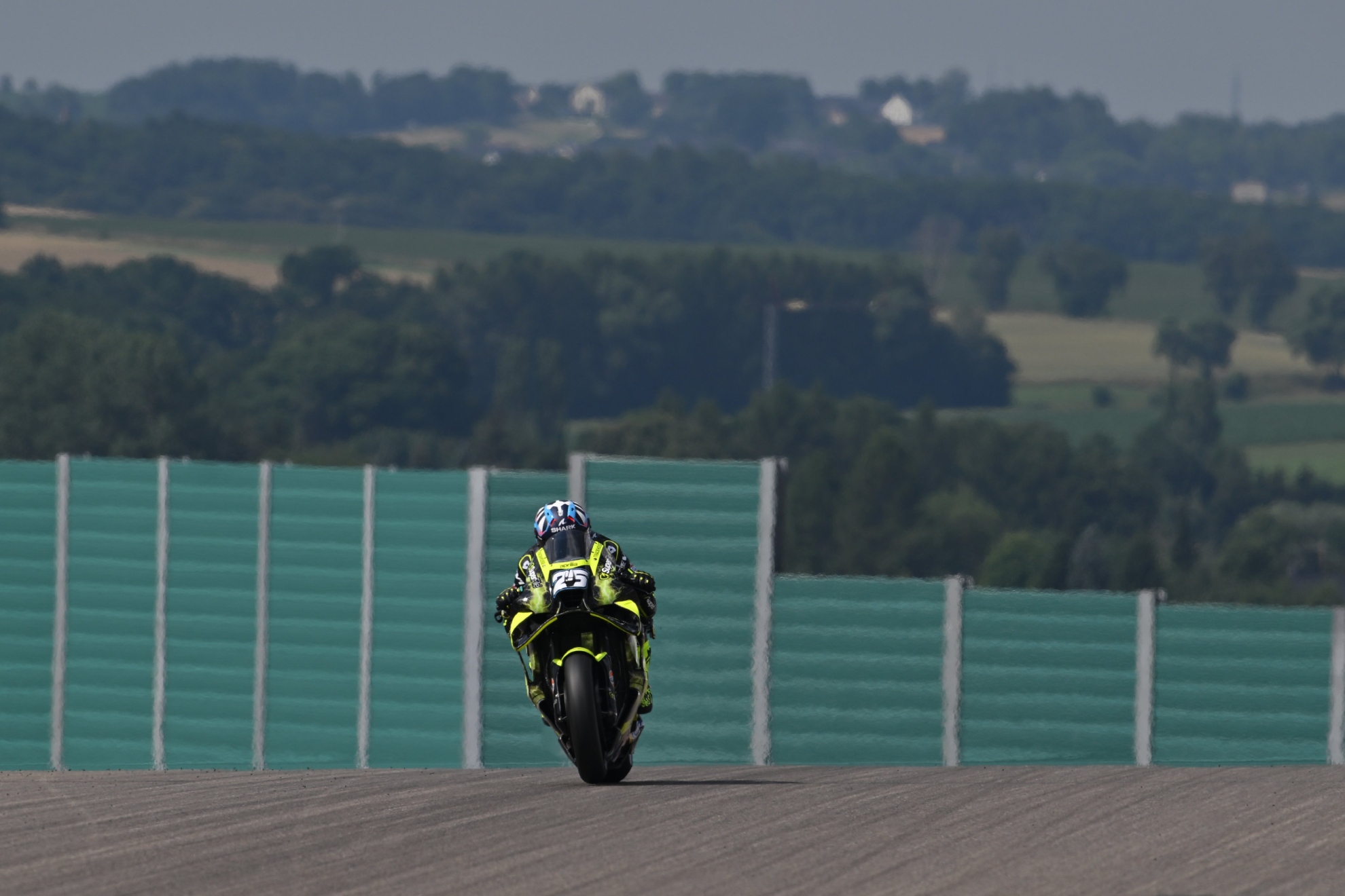 Raúl Fernandez, en Sachsenring. MICHELIN