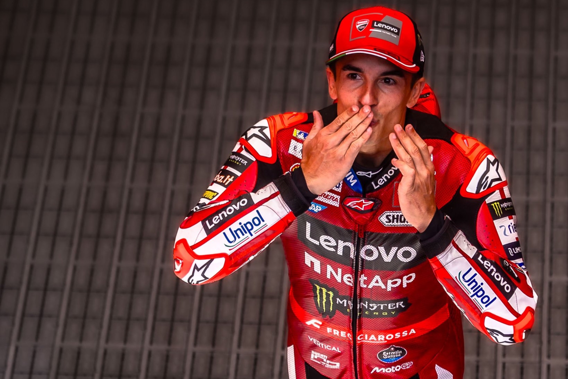 Marc Márquez, en Sachsenring. DUCATI
