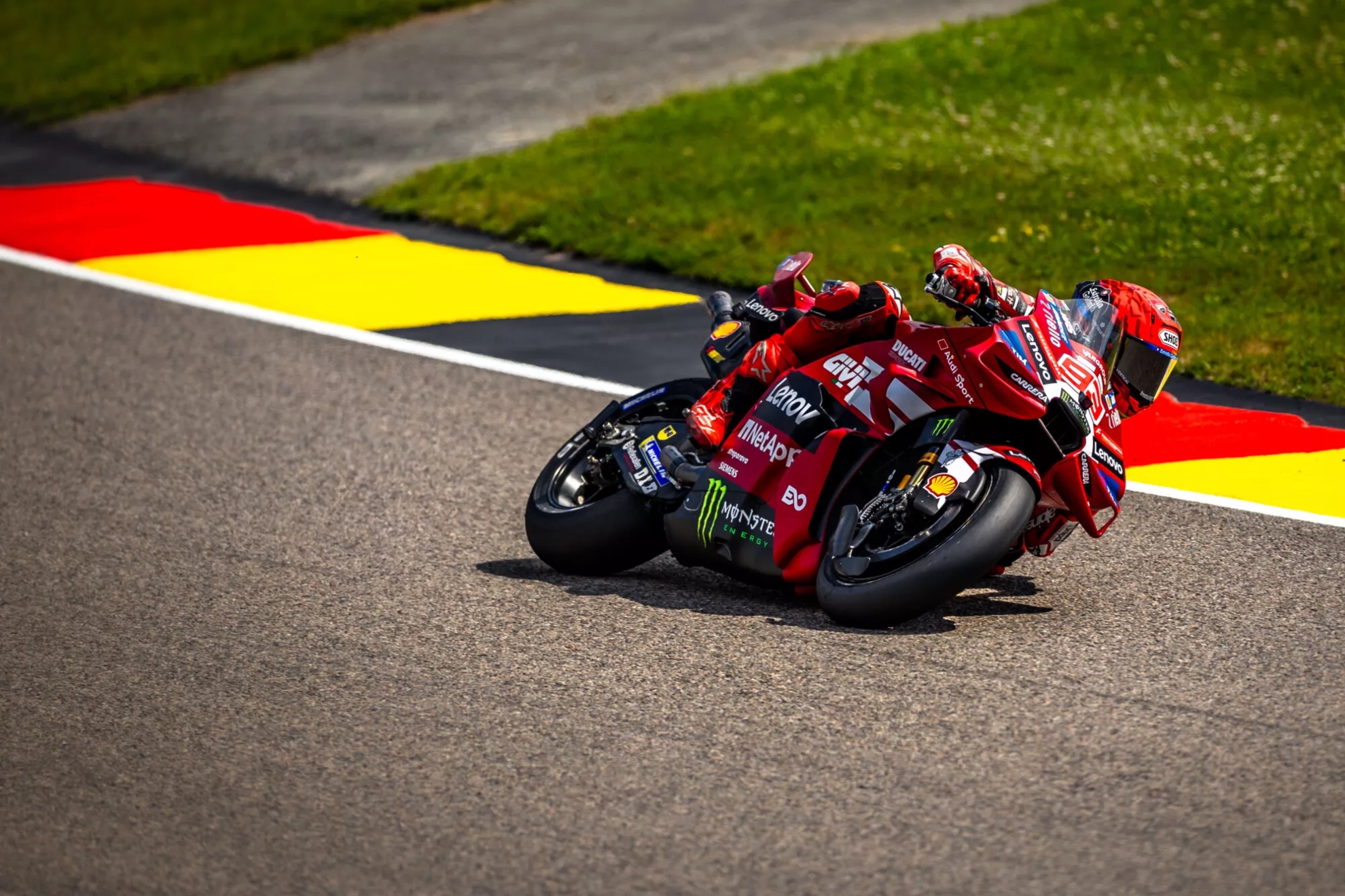Marc Márquez, en Sachsenring. DUCATI