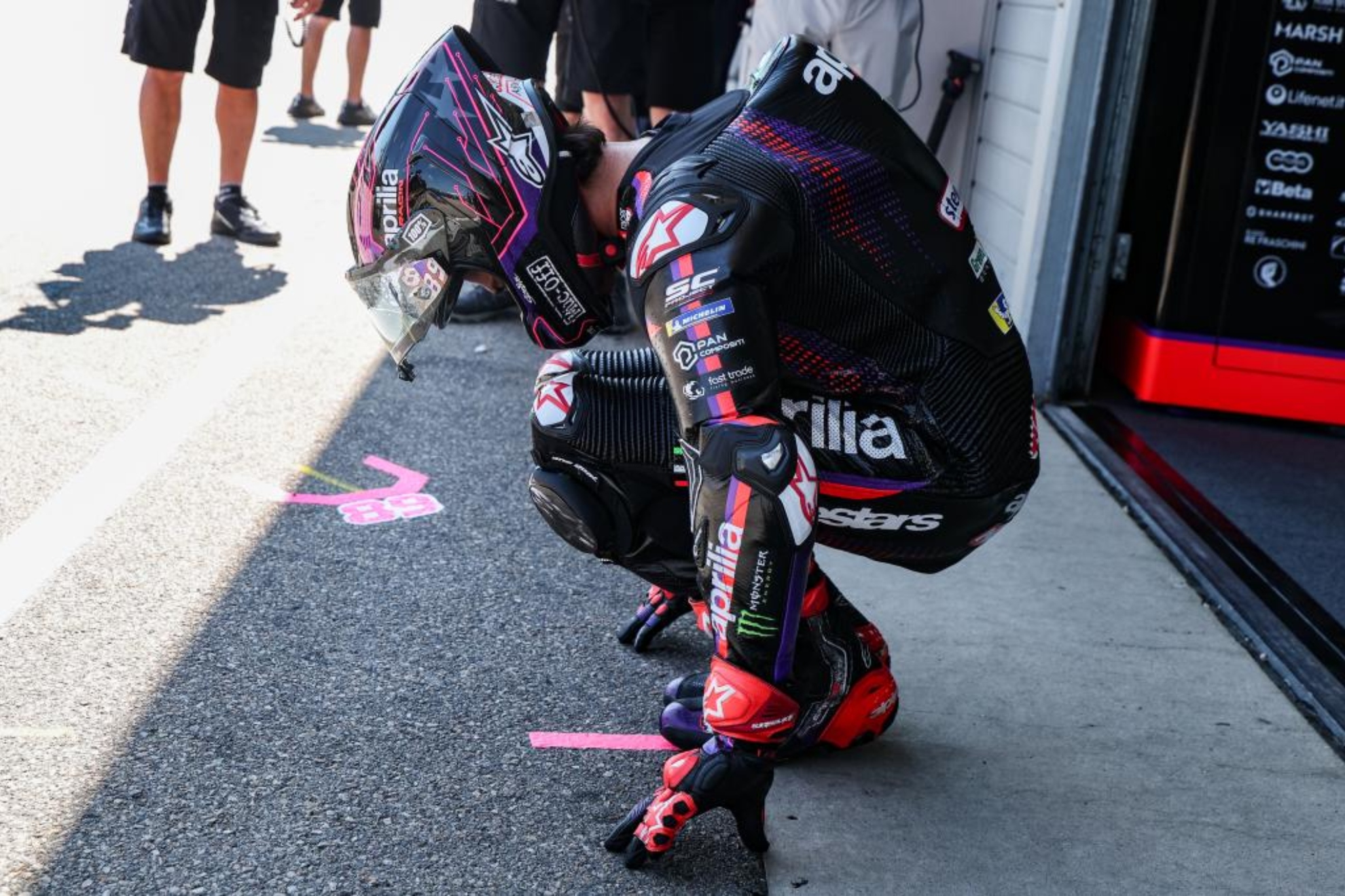 Jorge Martín estira en Sachsenring. EFE