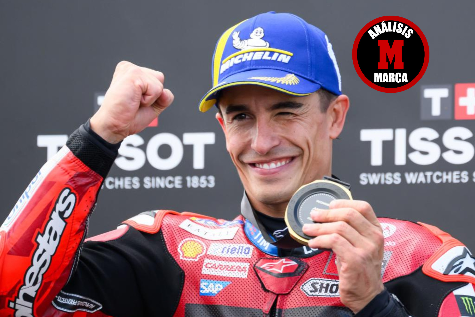 Marc Márquez, tras ganar el Sprint. LAPRESSE