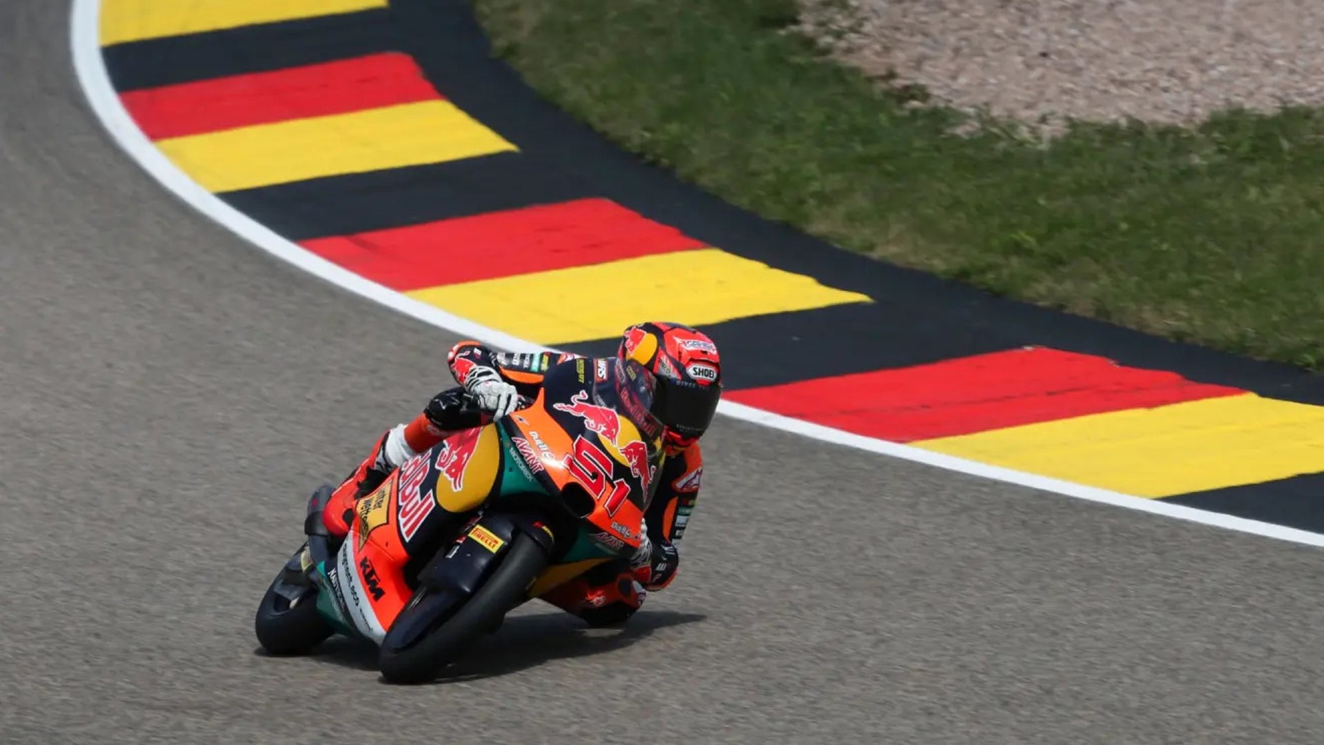 Brian Uriarte, en Sachsenring.