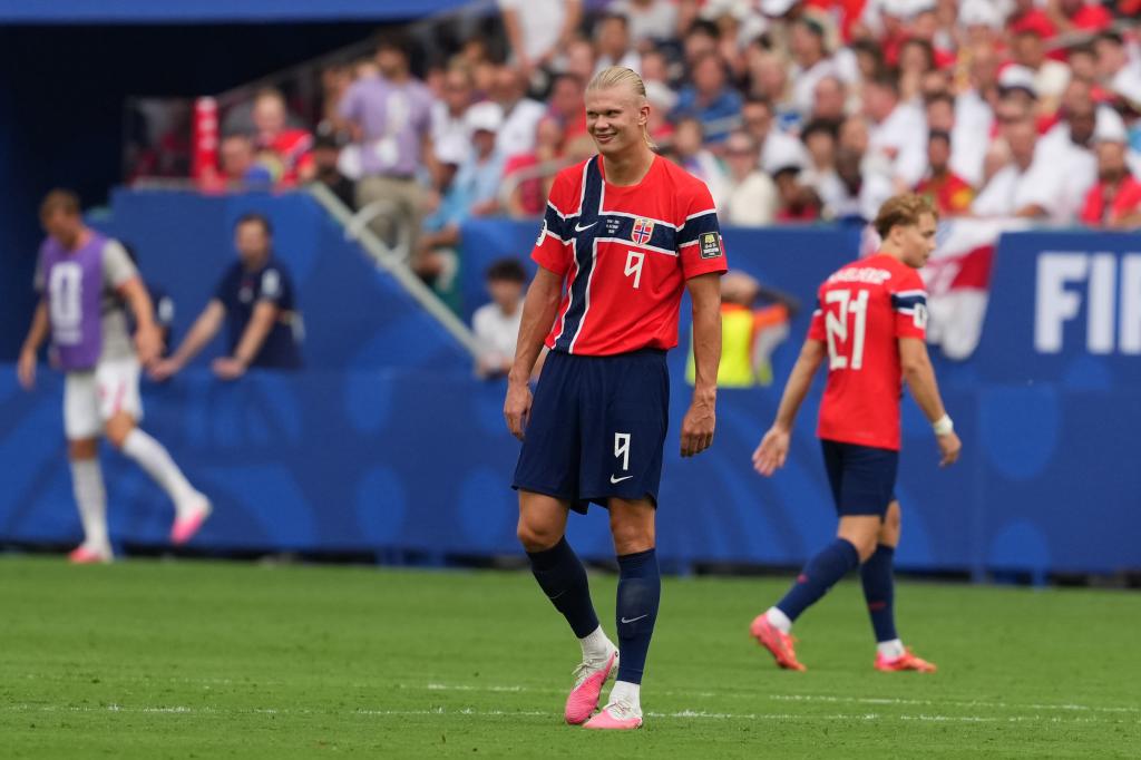 Haaland, en el duelo de cuartos del Mundial ante Inglaterra