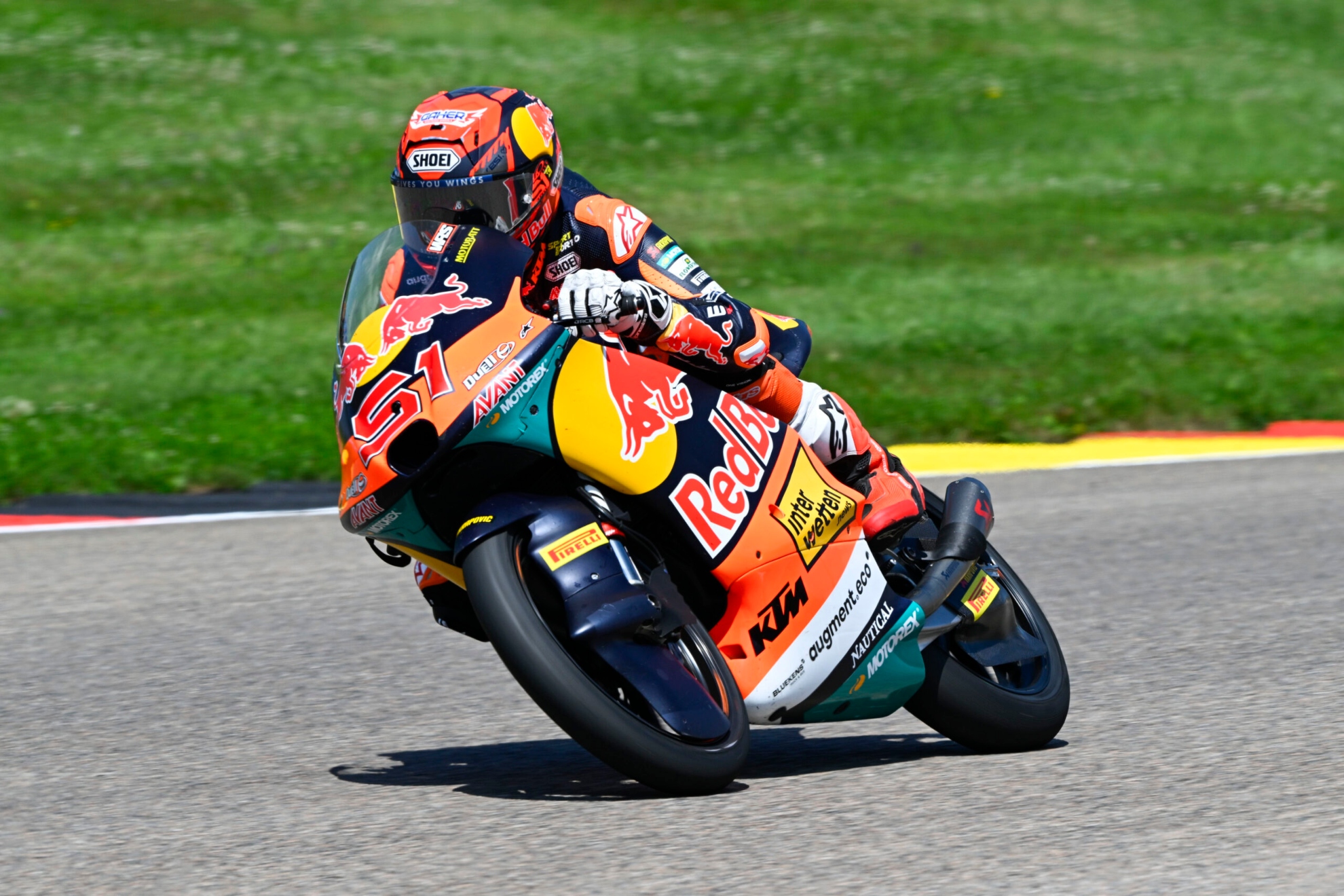 Brian Uriarte, en Sachsenring. AJO KTM