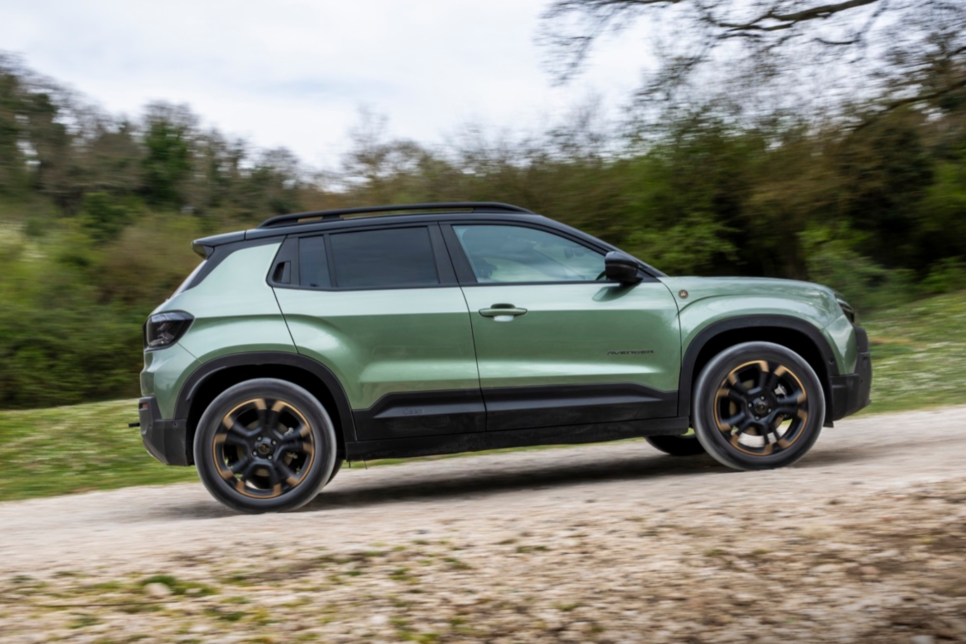 Pese a su pequeño tamaño, el Avenger sigue manteniendo el ADN campero de todo Jeep.