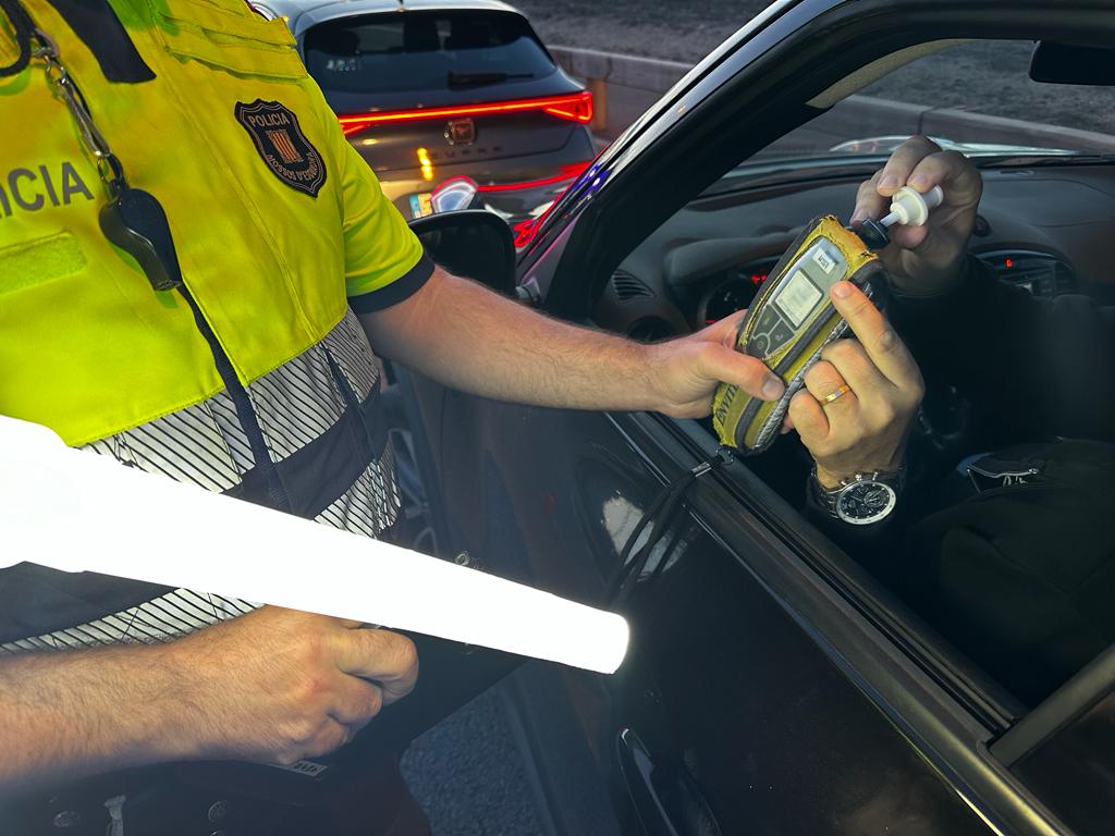 Control de alcoholemia en España Mossos D'Esquadra
