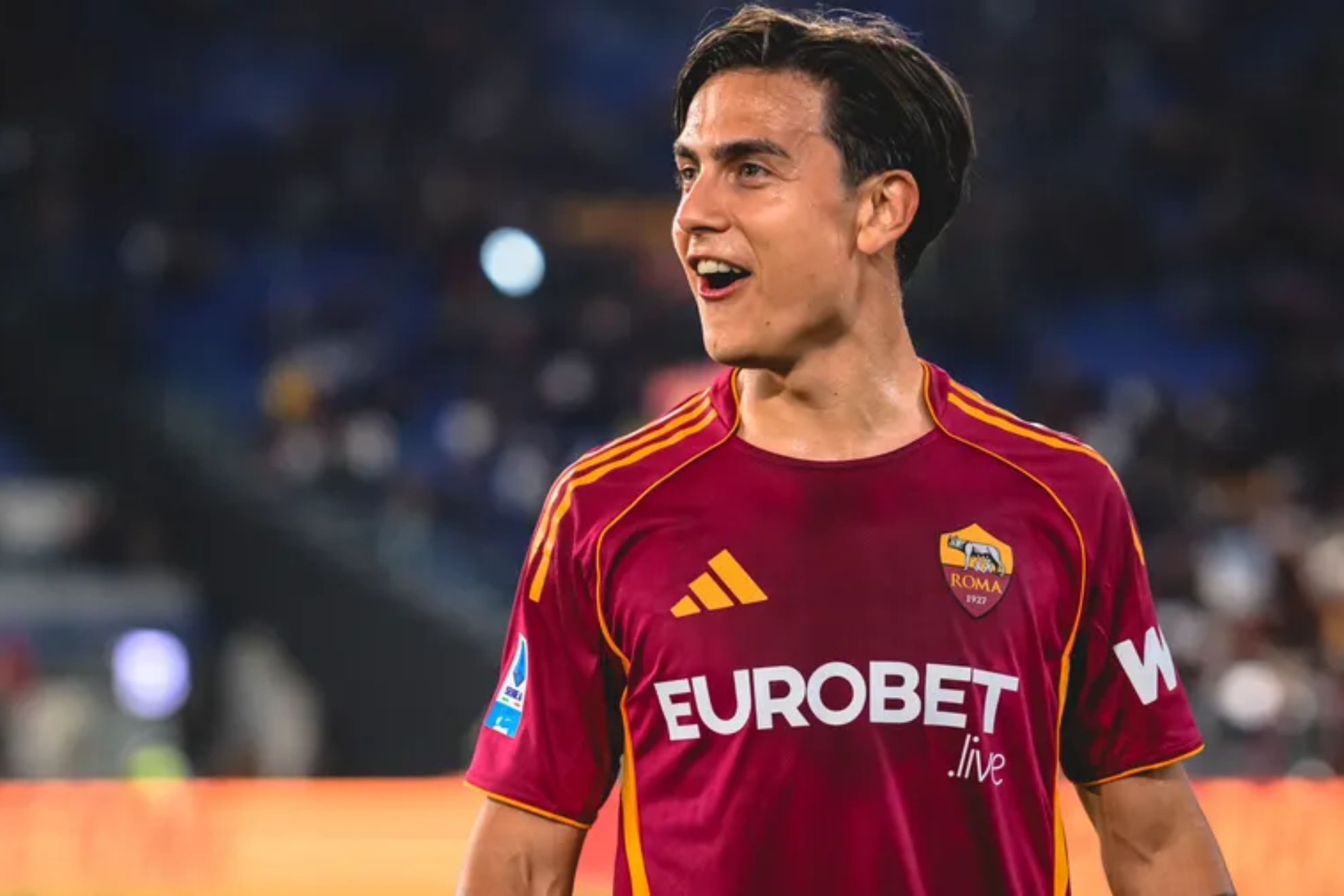 Paulo Dybala, durante un partido con la Roma AS ROMA
