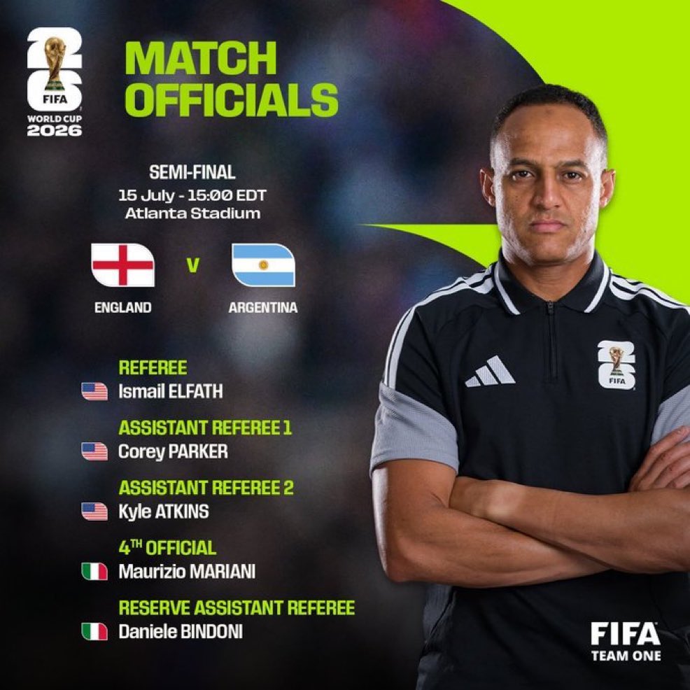 Árbitros Inglaterra-Argentina