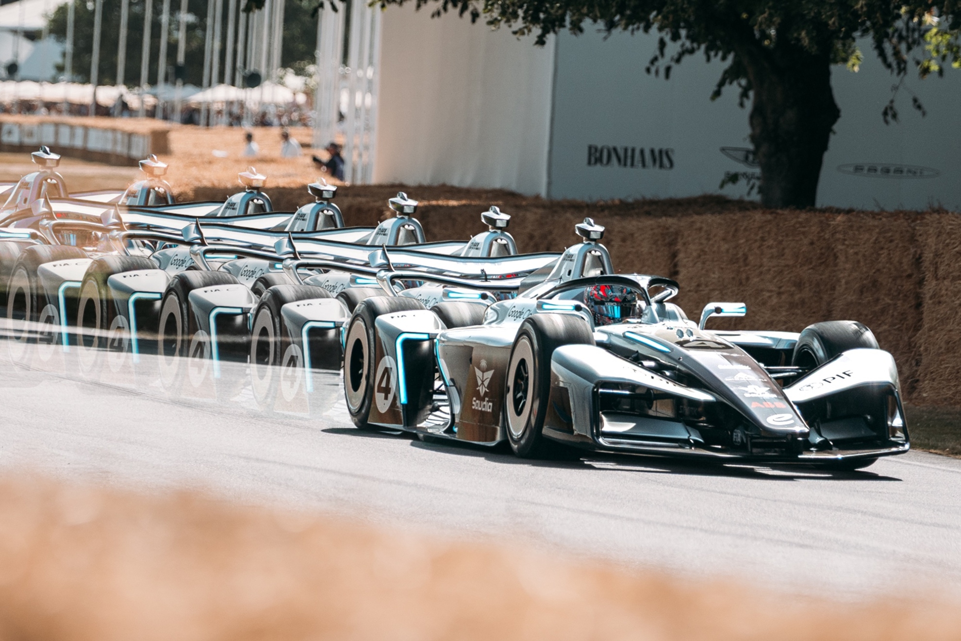 El Gen4, en el Festival de la Velocidad de Goodwood 2026 Fórmula E
