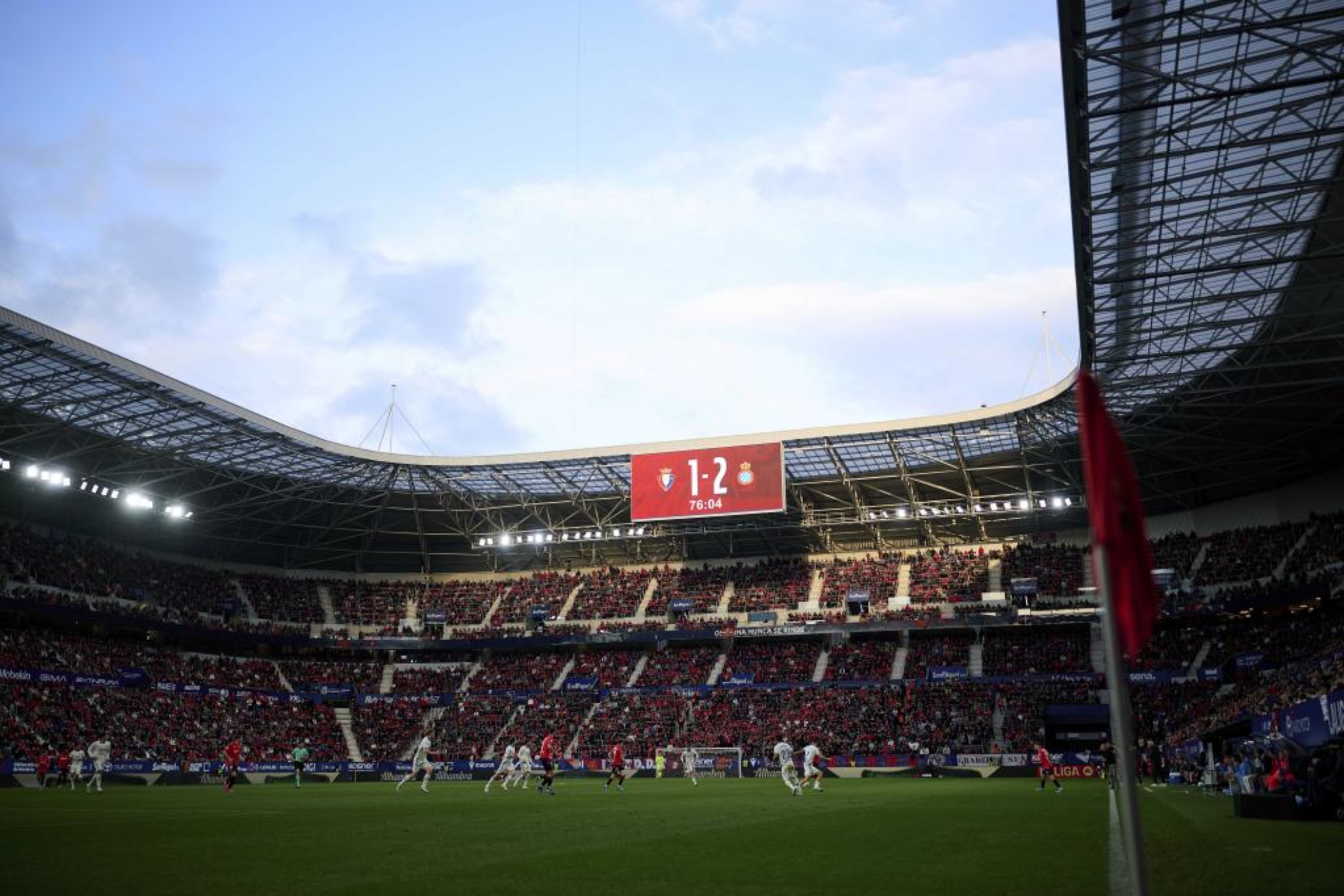 Osasuna expresa su malestar por los horarios fijados por LaLiga