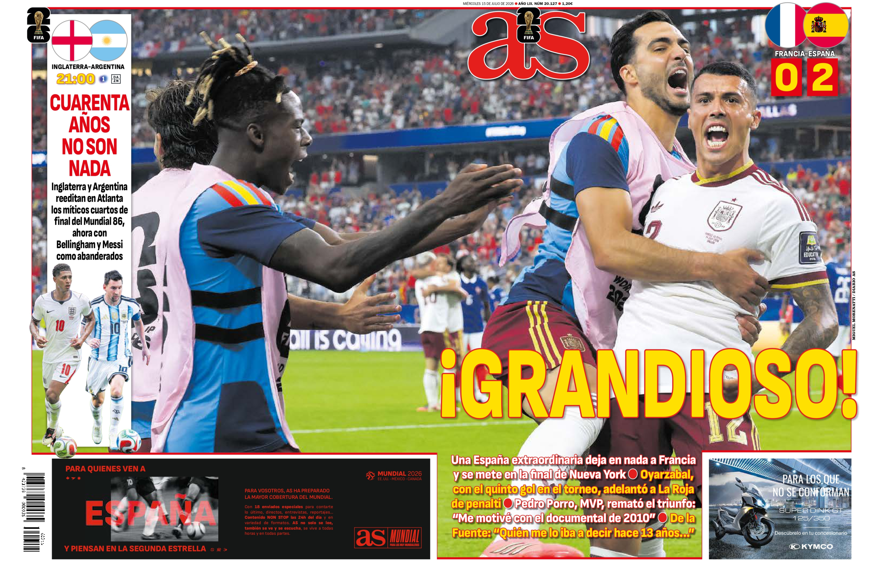 Las portadas del día