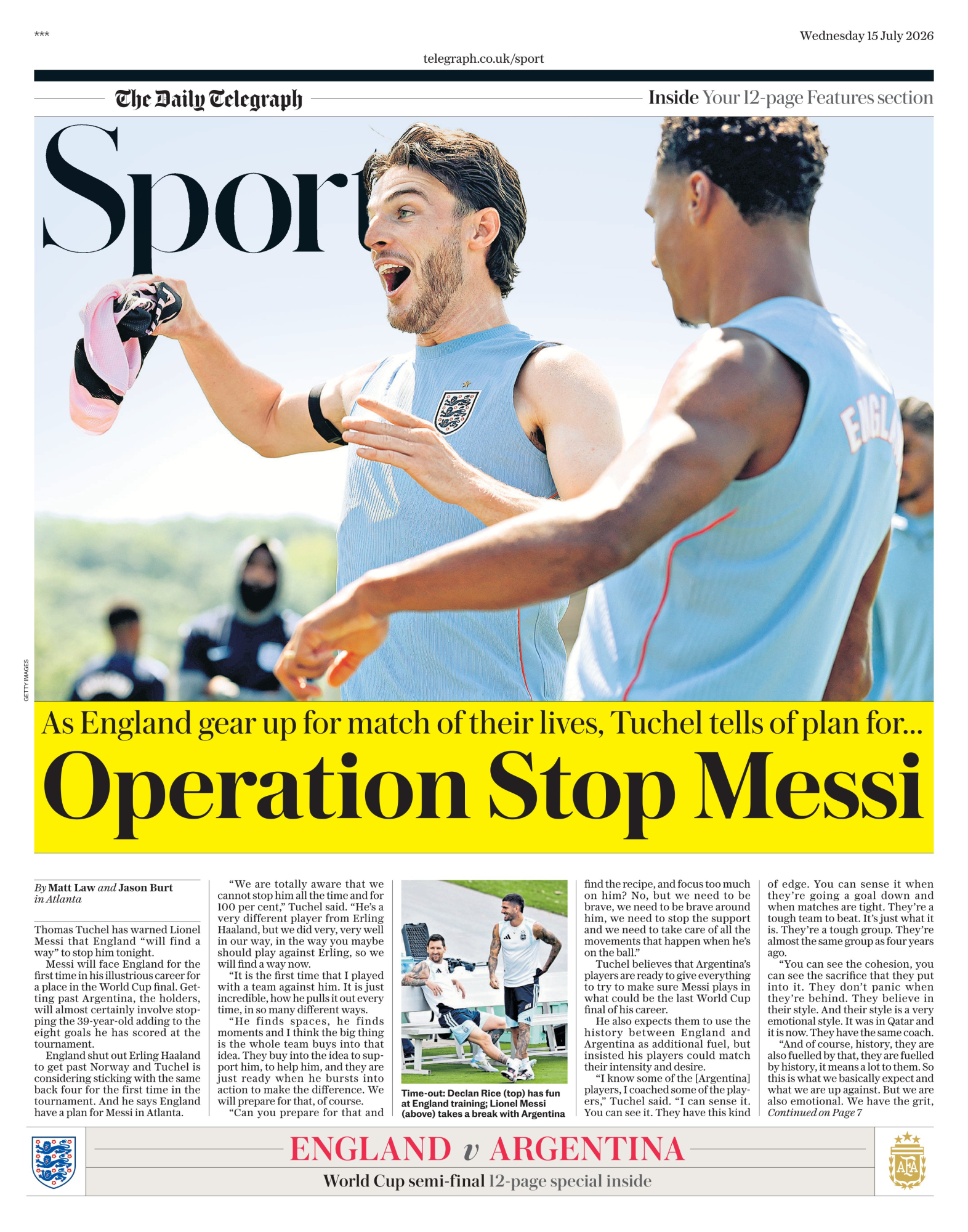 Las portadas del día