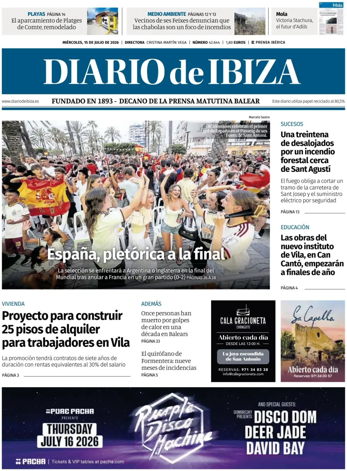 Las portadas del día
