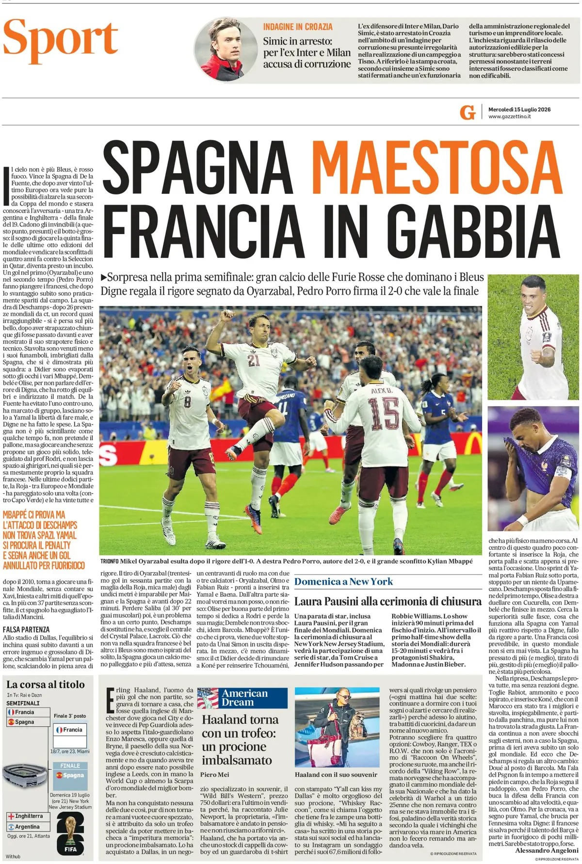 Las portadas del día