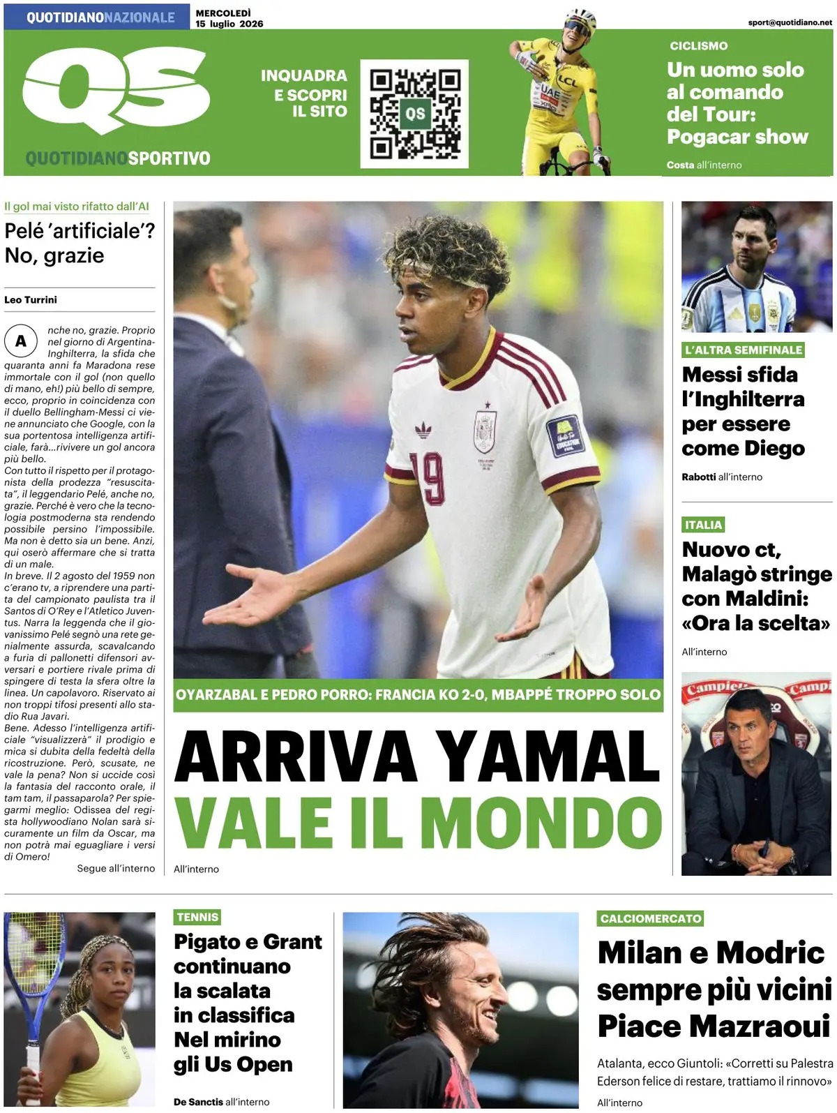 Las portadas del día
