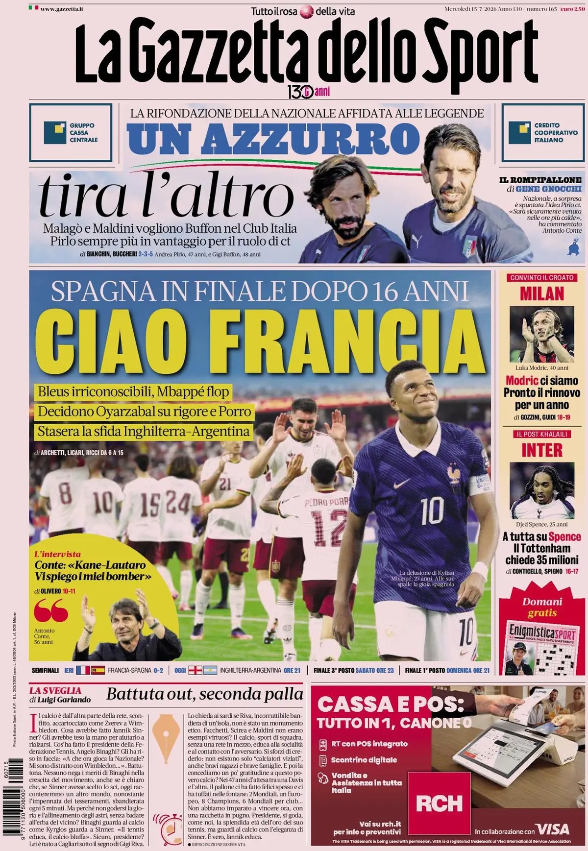 Las portadas del día