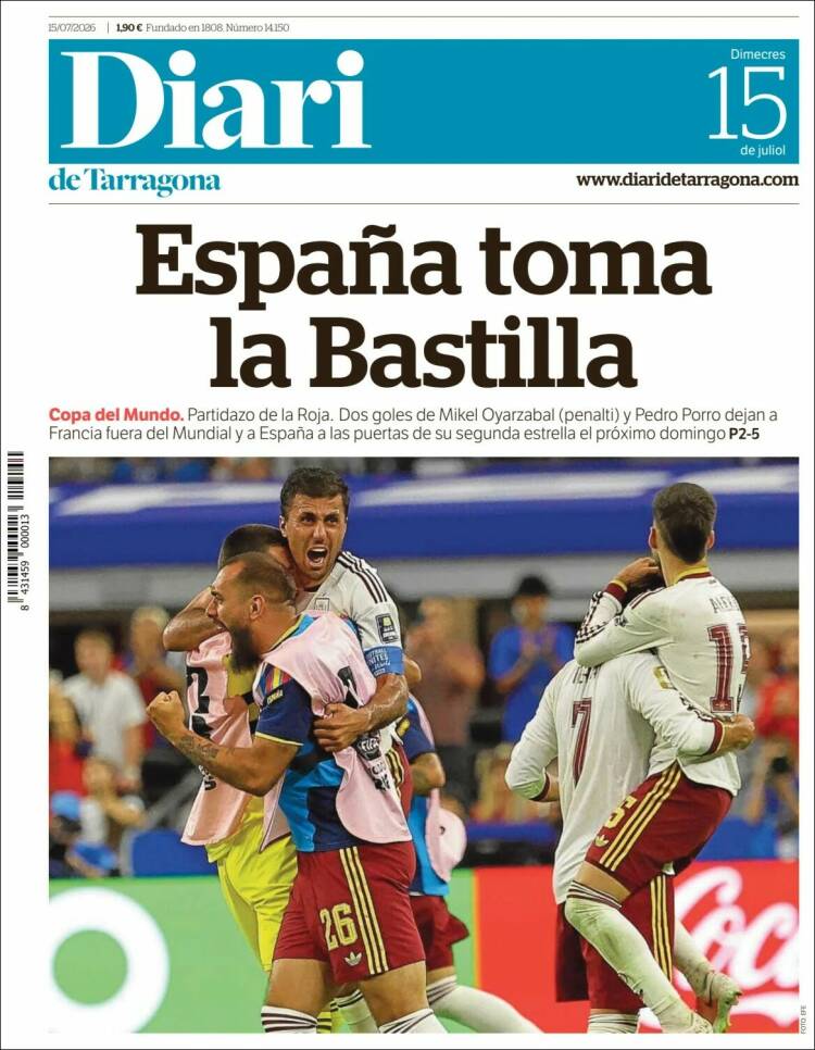 Las portadas del día