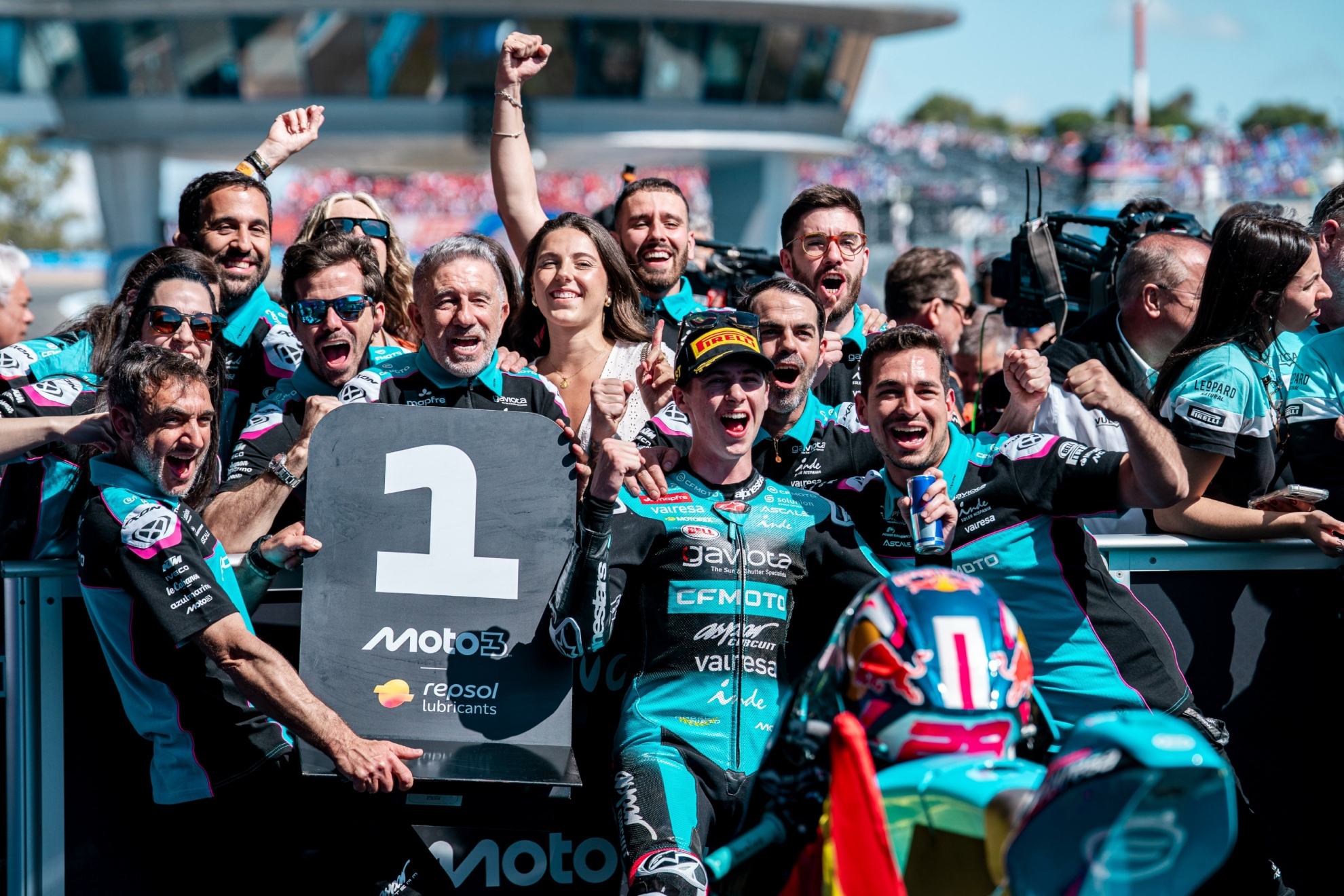 Quiles celebra uno de sus éxitos en 2026. ASPAR TEAM