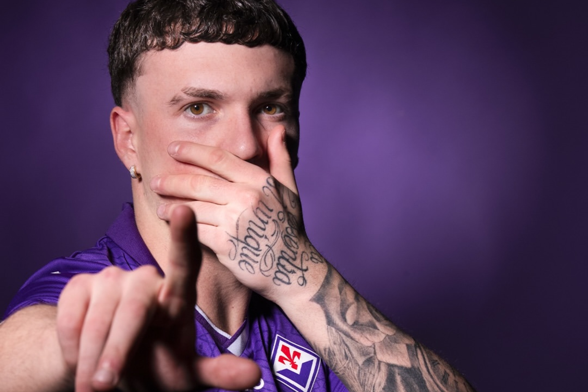Álex Jiménez, presentado como nuevo jugador de la Fiorentina. INSTAGRAM