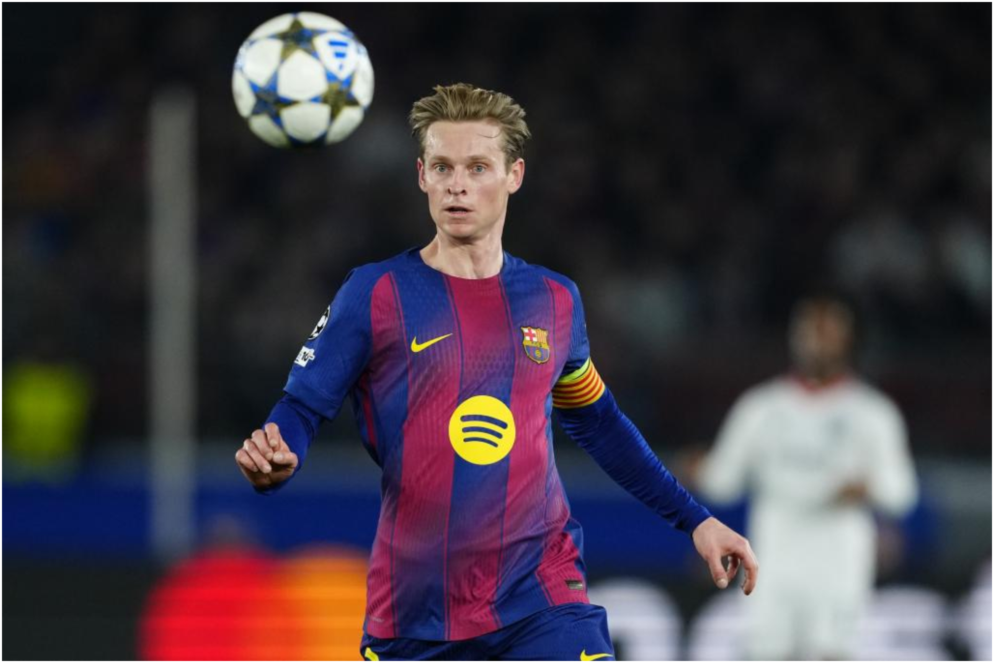 De Jong, durante un encuentro de la temporada pasada.