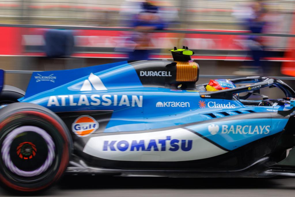 Carlos Sainz, este viernes en Spa.