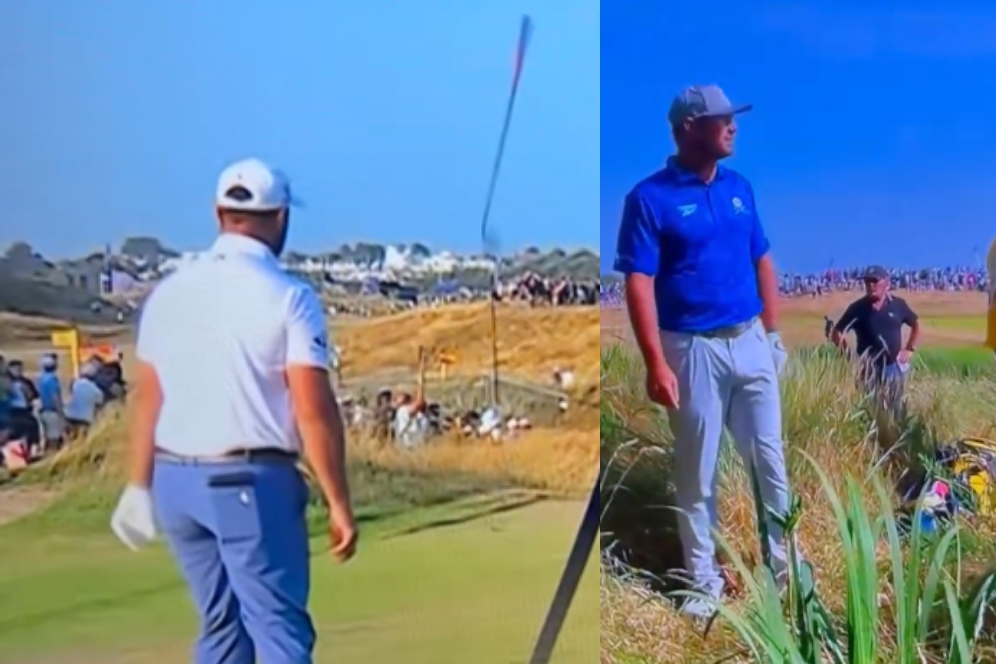Rahm y DeChambeau protagonizan las acciones que les costaron una advertencia al primero y una penalización al segundo.