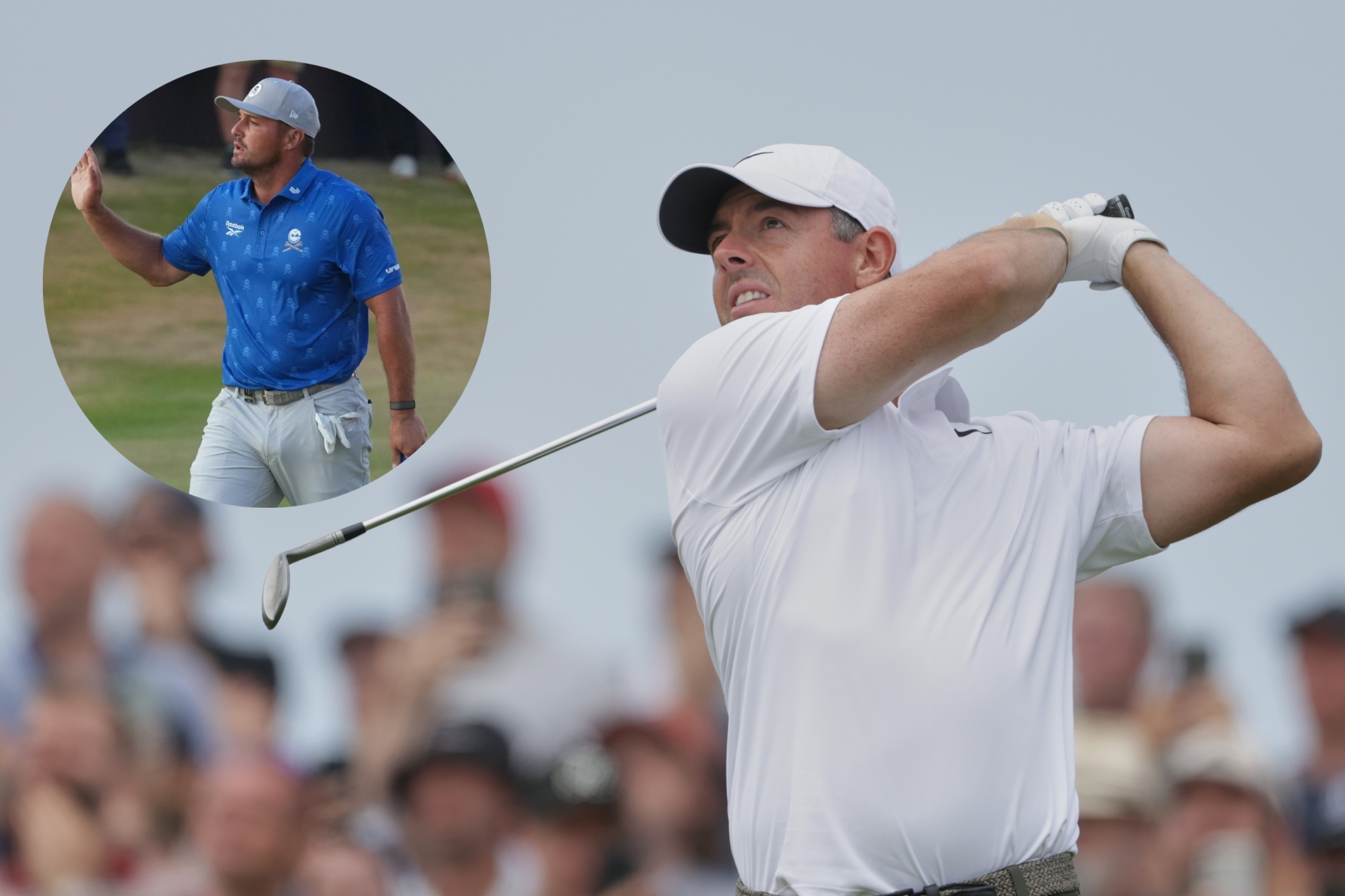 Rory McIlroy y Bryson DeChambeau.