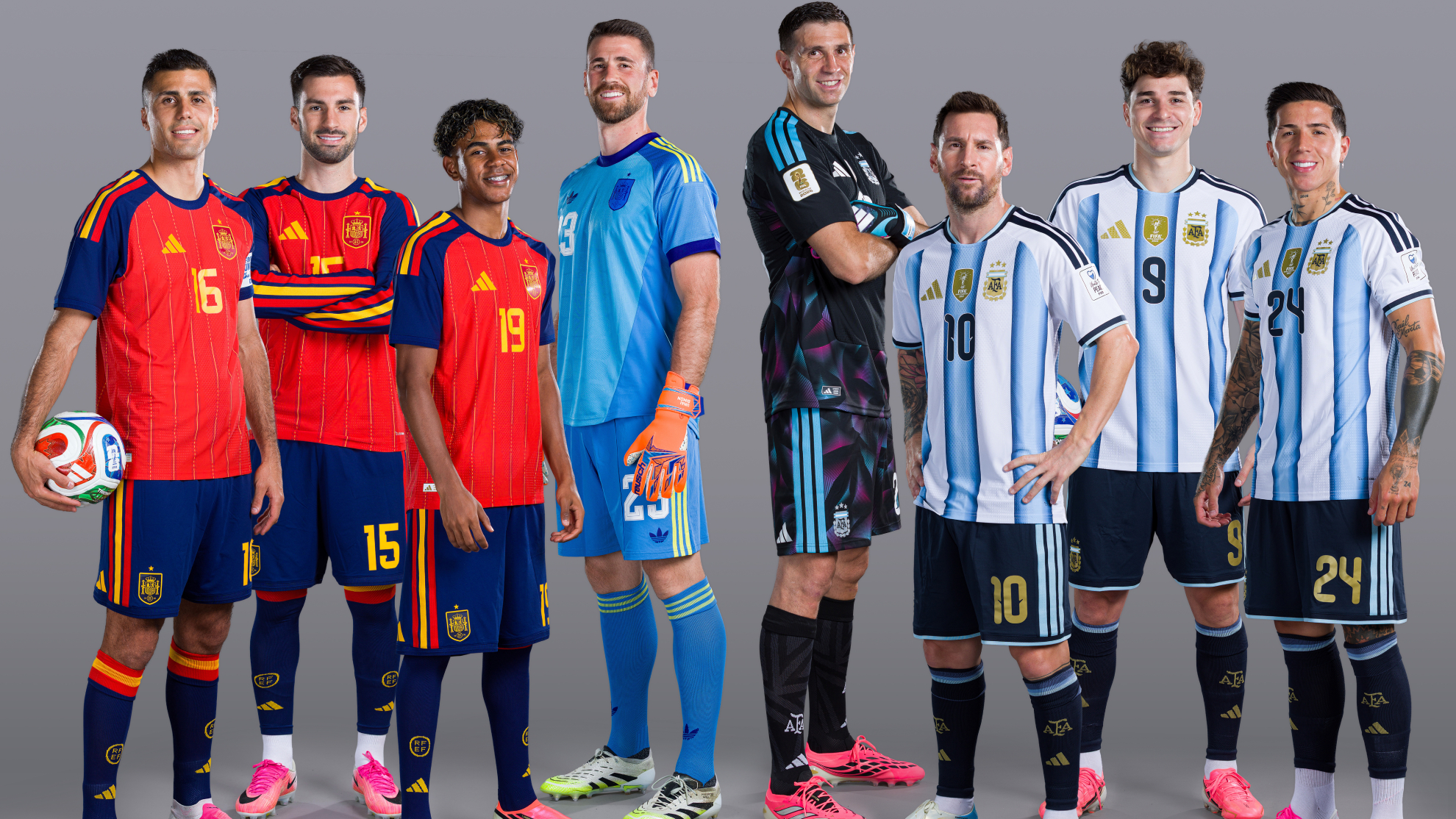 España y Argentina.