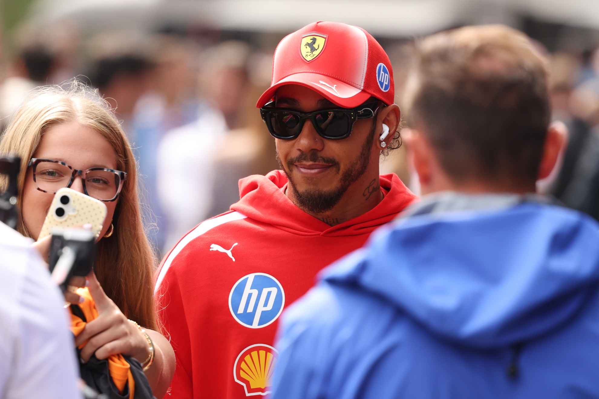Lewis Hamilton teminó muy satisfecho en Spa, pese a las turbulencias del Gran Premio. Ferrari