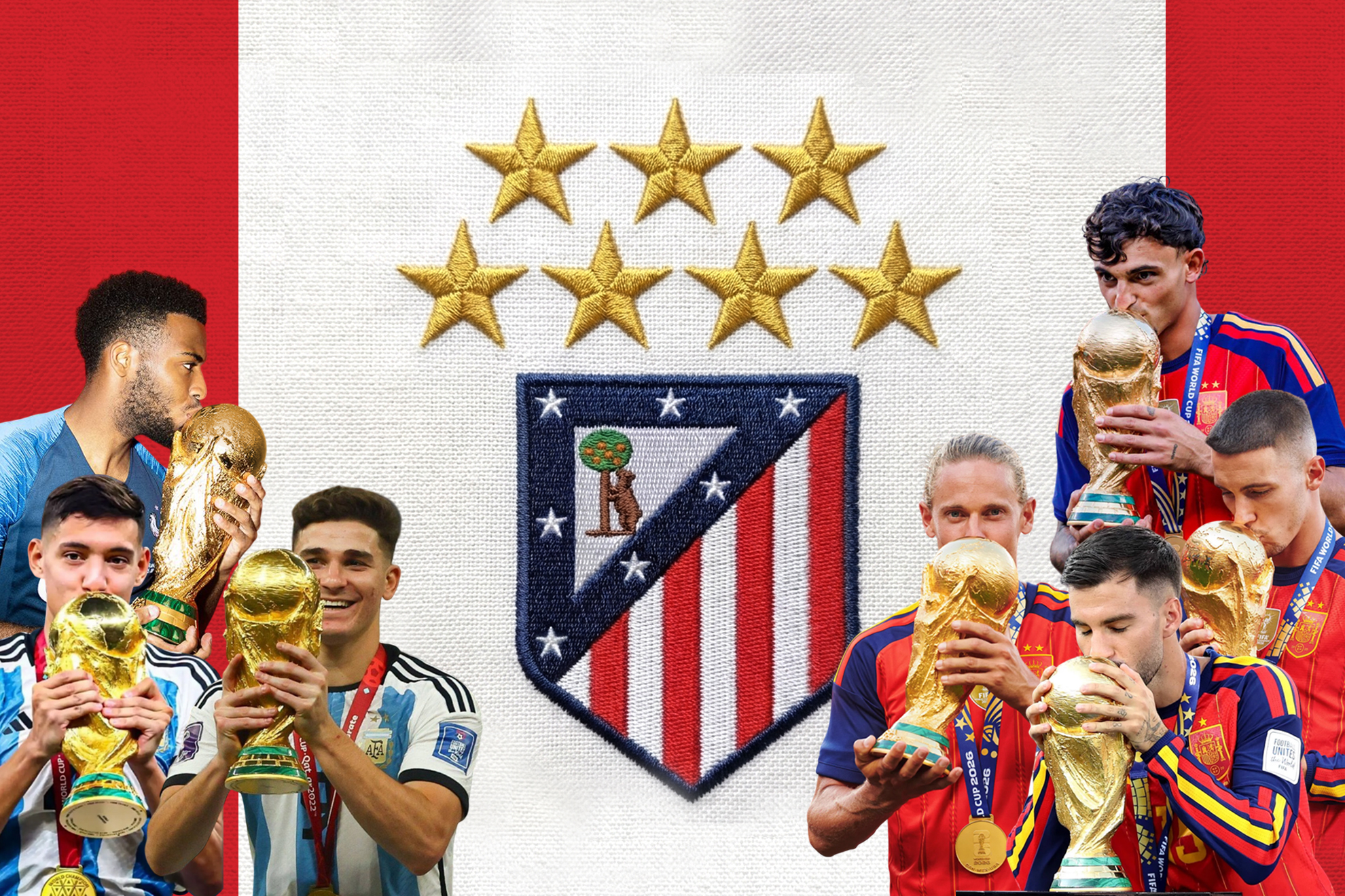 Un Atlético con siete estrellas.
