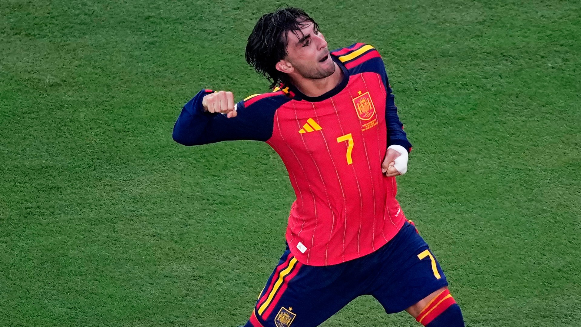 Ferran celebrando el gol de la final del Mundial