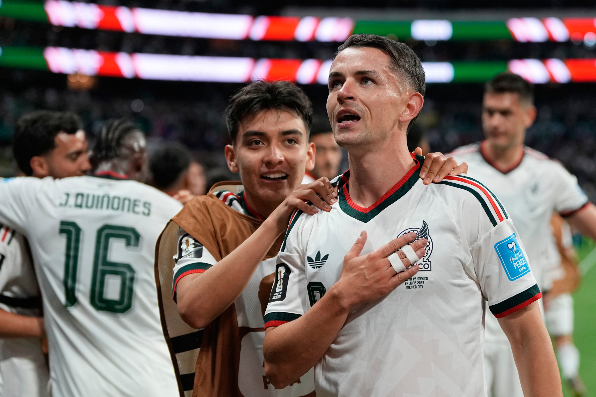Fidalgo, en el Mundial con México