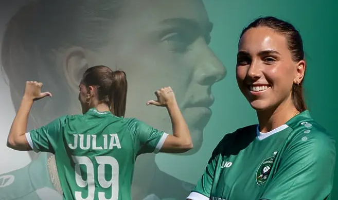 Julia Aguado, tras fichar por el Ludogorets
