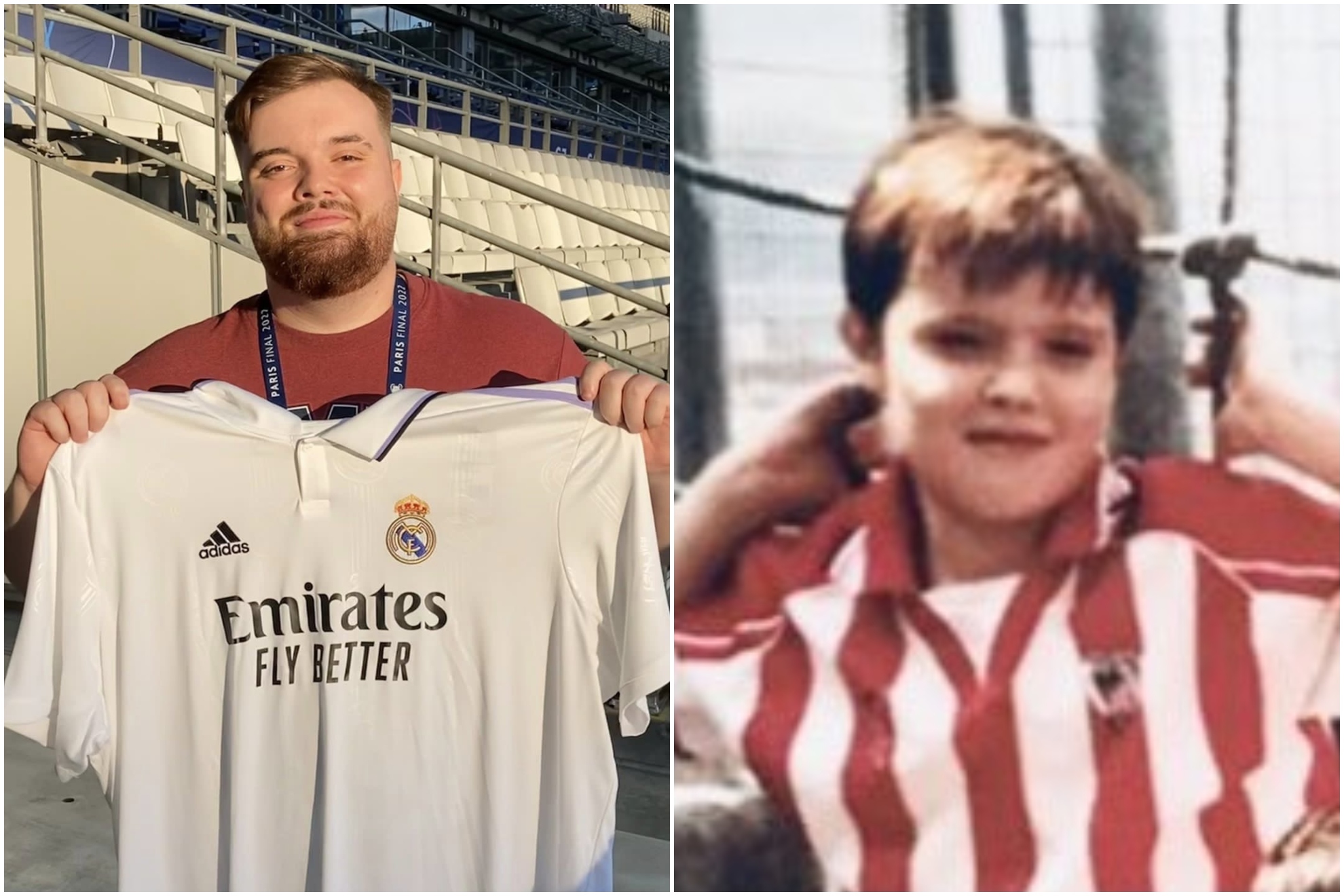 Ibai Llanos, un madridista con el Athletic en el corazón