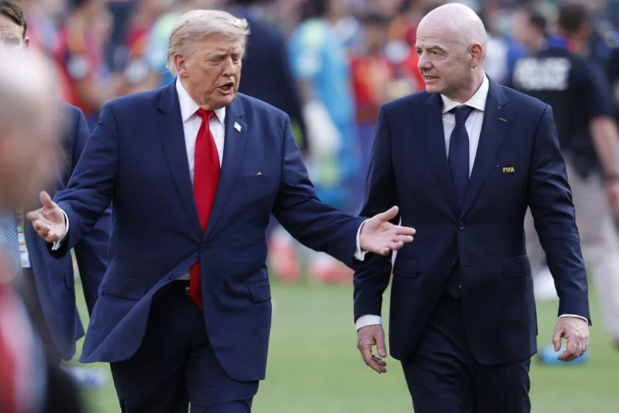 Trump e Infantino