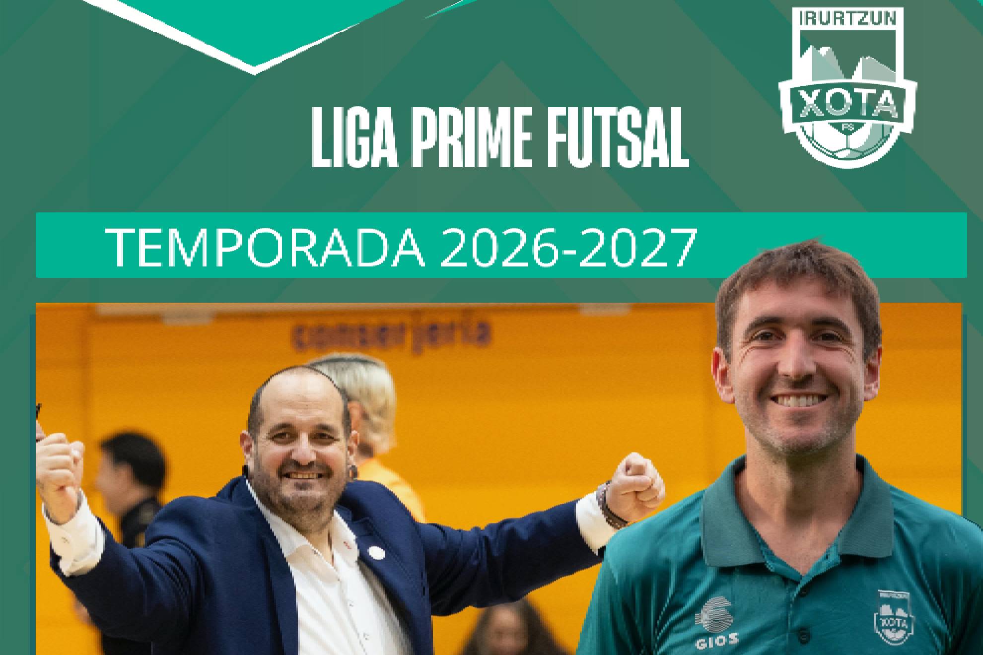 Anuncio de Osasuna Magna de Kapu como nuevo entrenador con Roberto Martil en su cuerpo técnico OSASUNA MAGNA