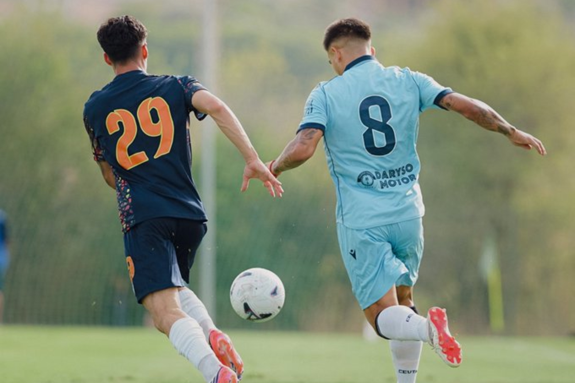 Lance del partido del Ceuta ante el Torremolinos. CEUTA