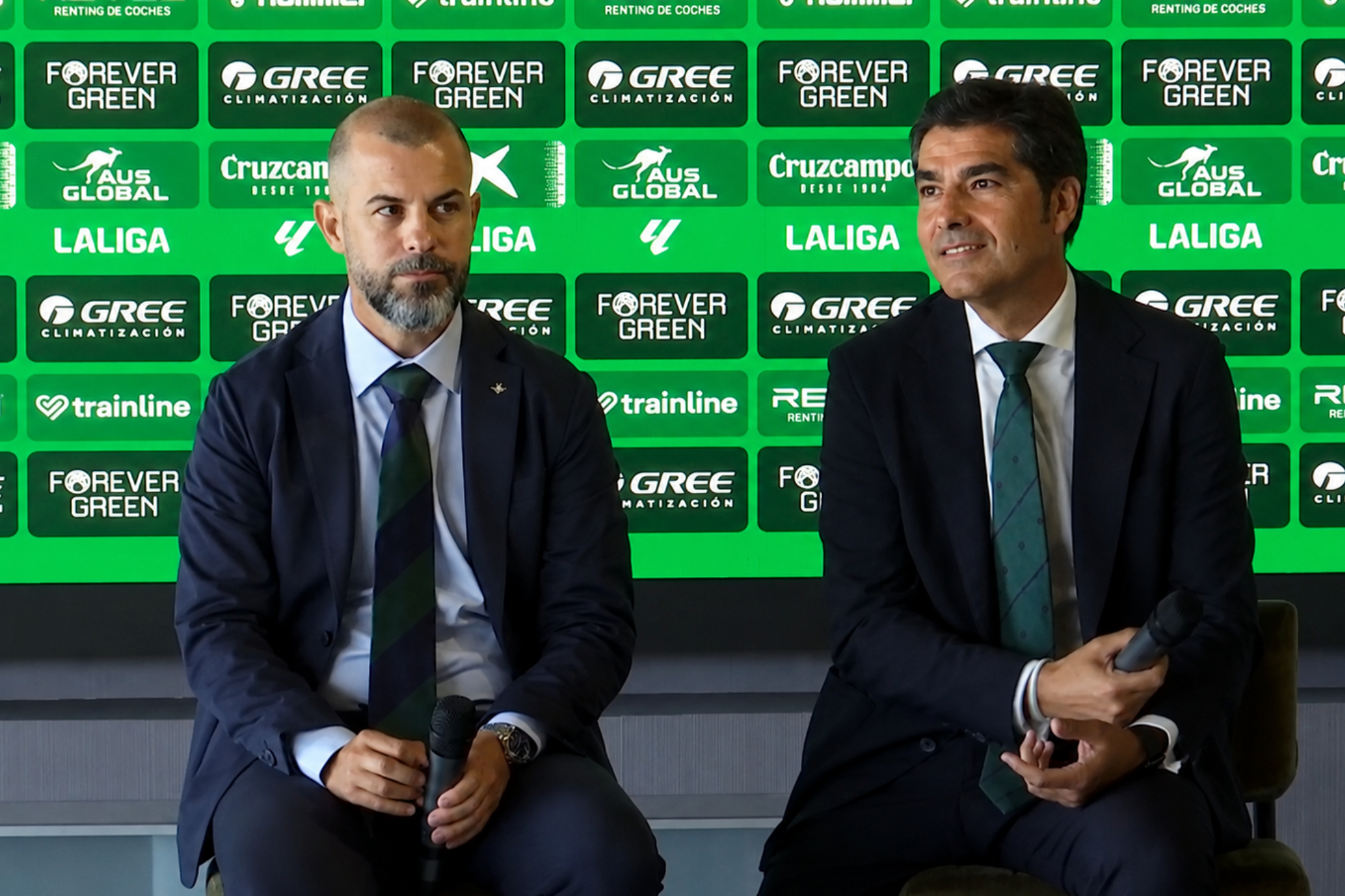 Manu Fajardo y Ángel Haro, en rueda de prensa