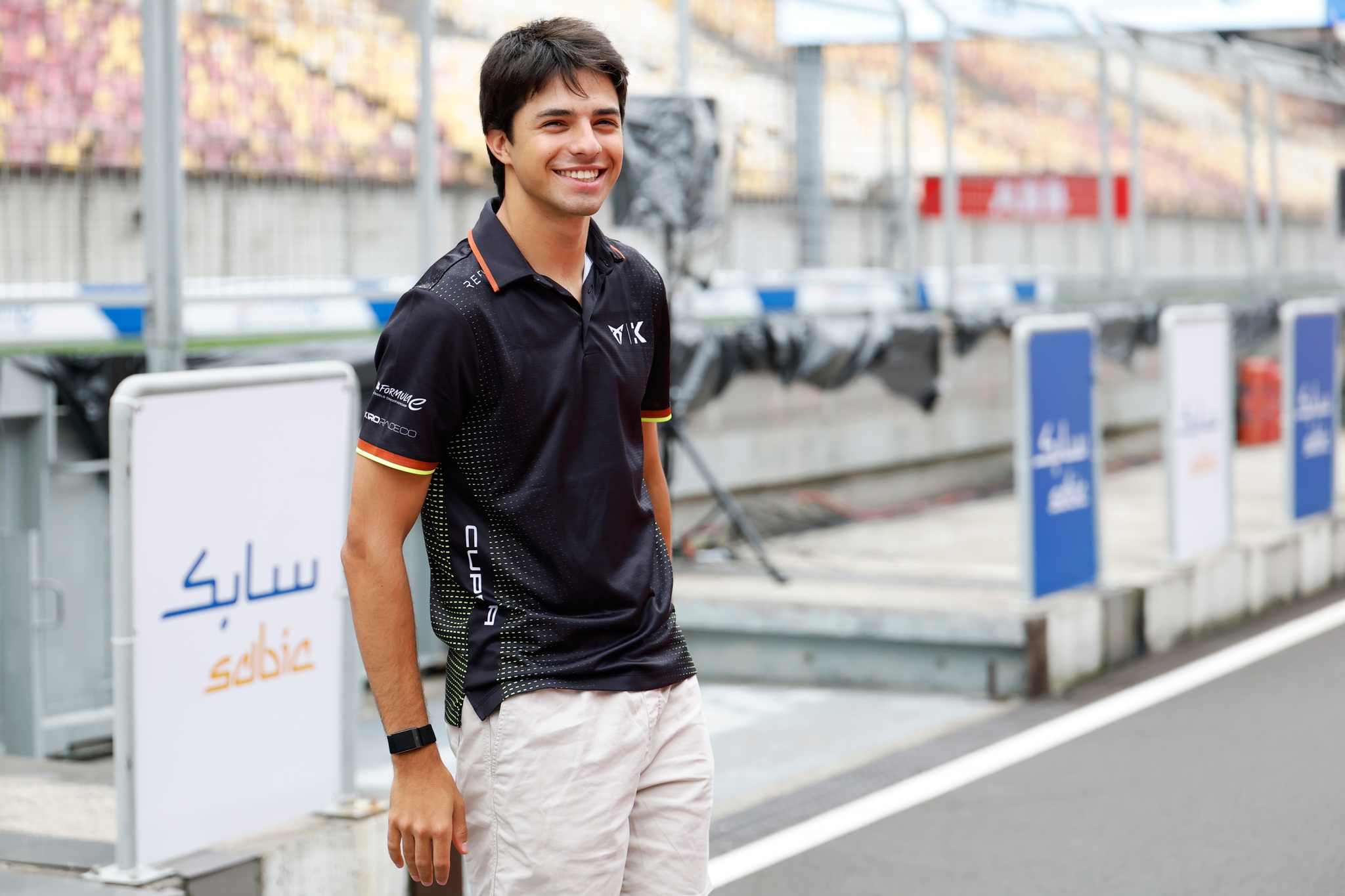 Pepe Martí, en el paddock del E-Prix de Tokio LAT Images