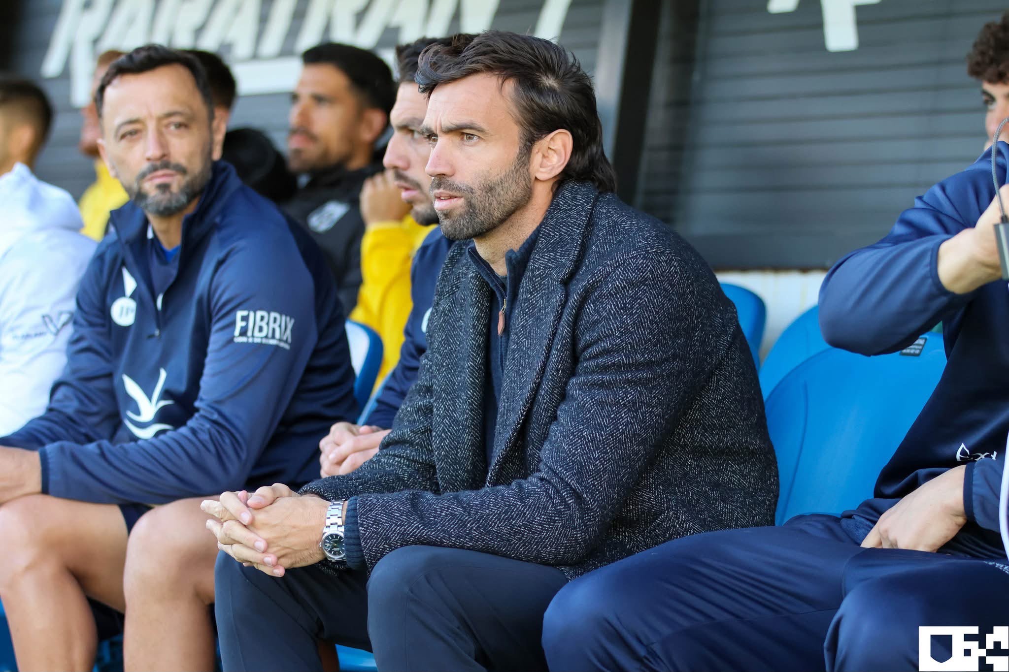 Fran Beltrán en un partido del Mérida.