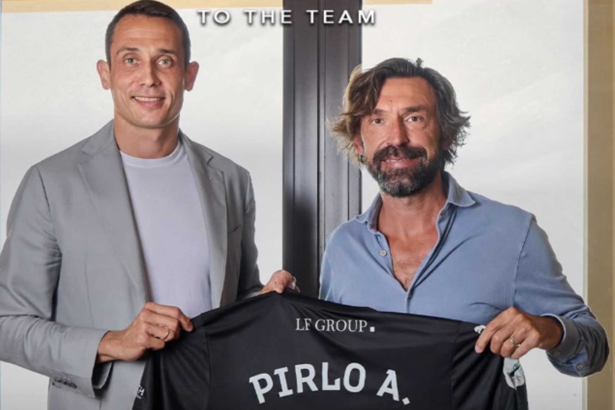 Andrea Pirlo, entrenador del United FC de los Emiratos Árabes Unidos