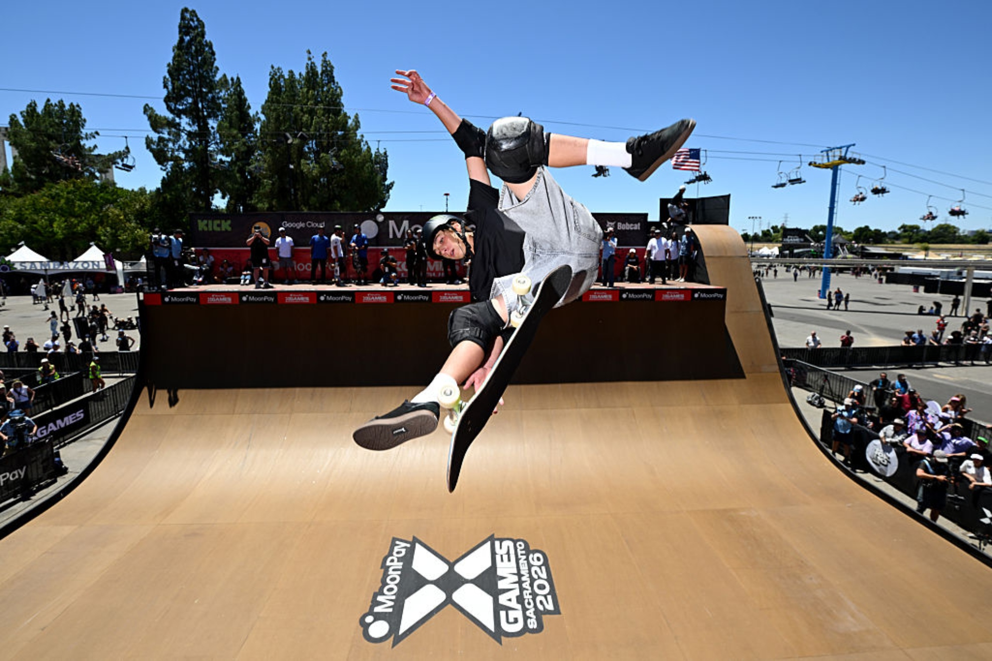 Egoitz Bijueska (15), en los X Games de Sacramento
