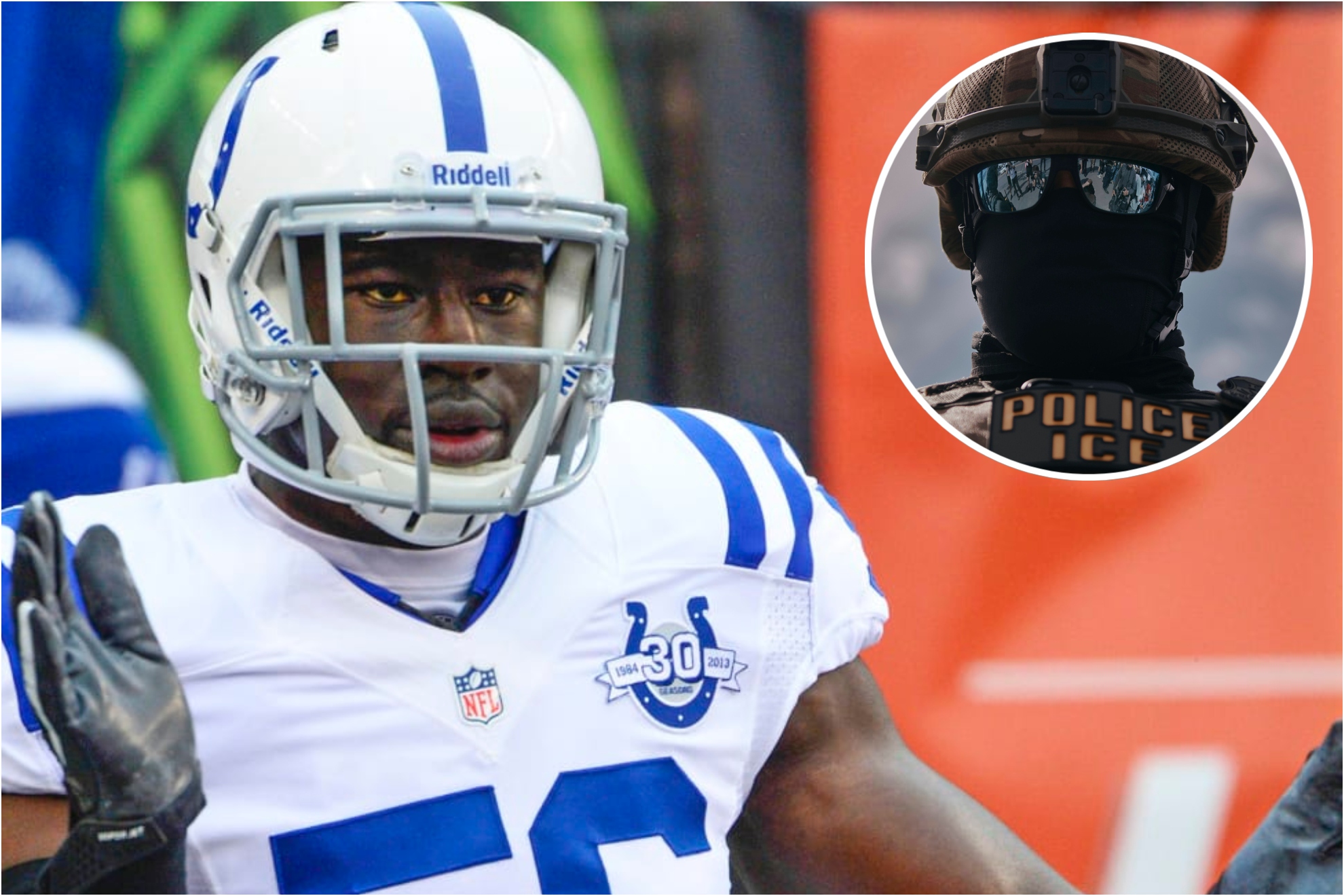 Daniel Adongo, en su etapa como jugador de la NFL