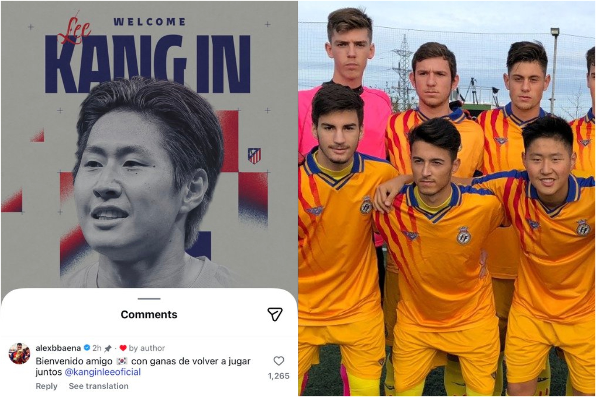 Baena y Kang-in Lee