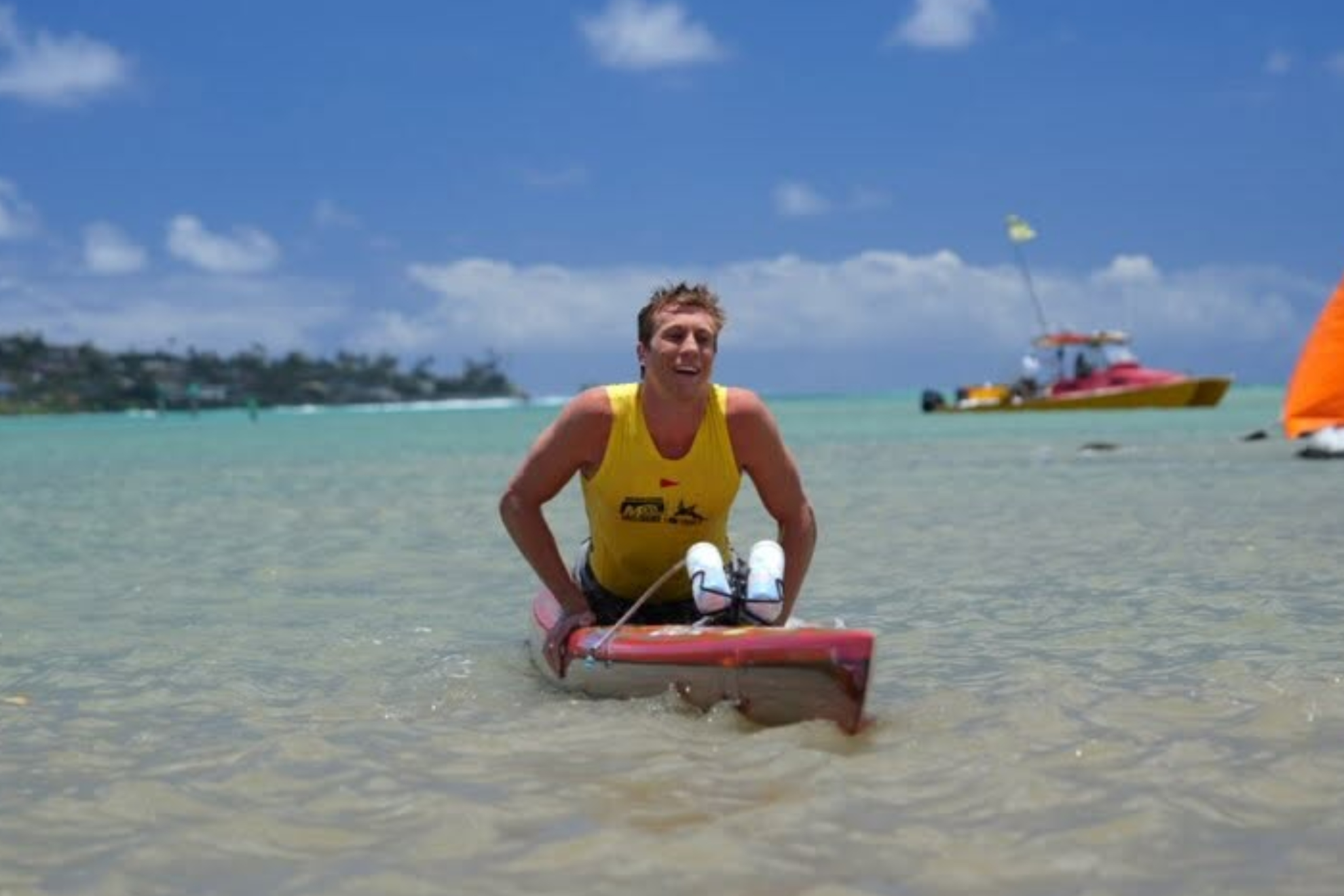 Charlie Verco, en el Mundial de paddle surf.