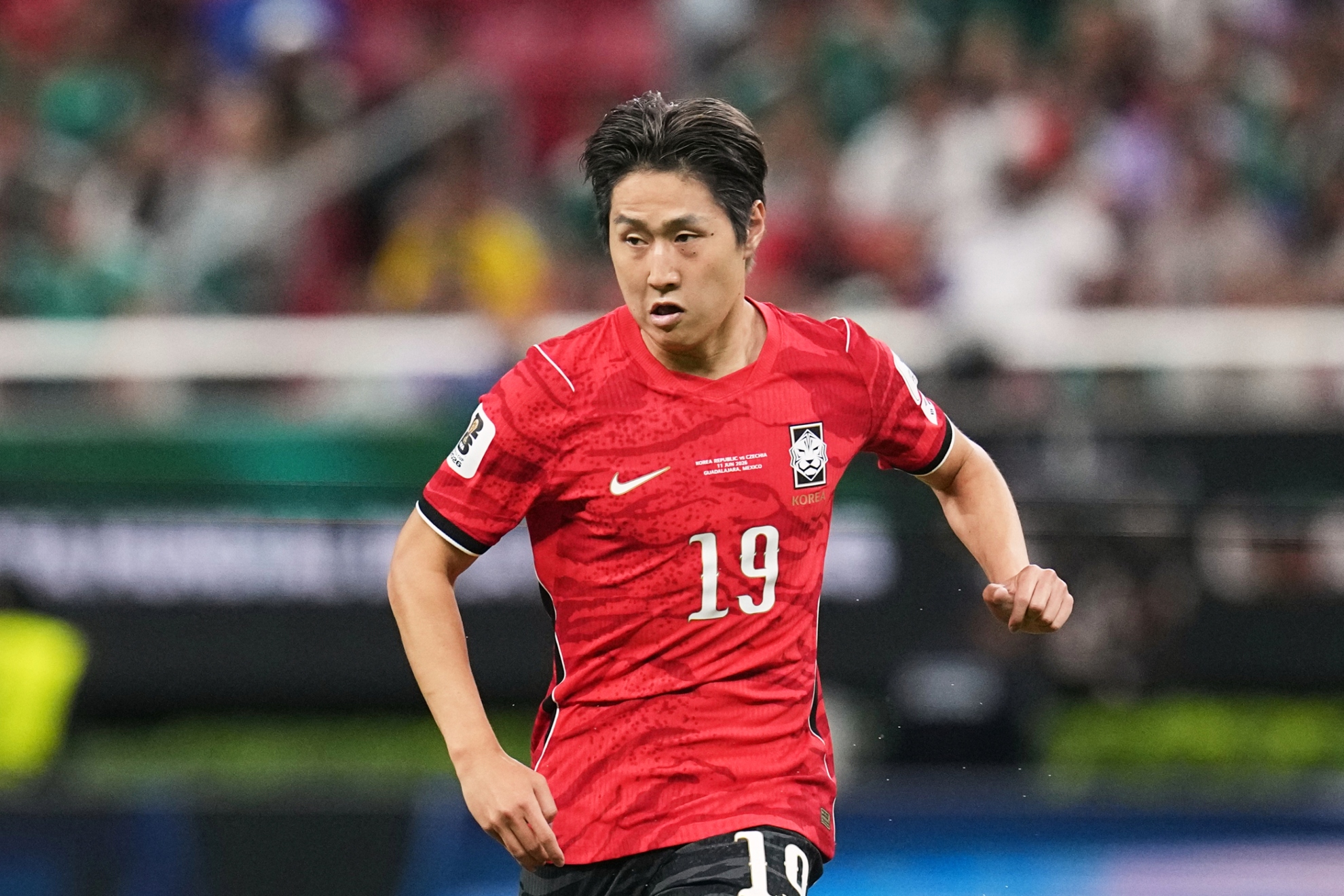 KANG-IN LEE, CON COREA DEL SUR EN EL MUNDIAL.