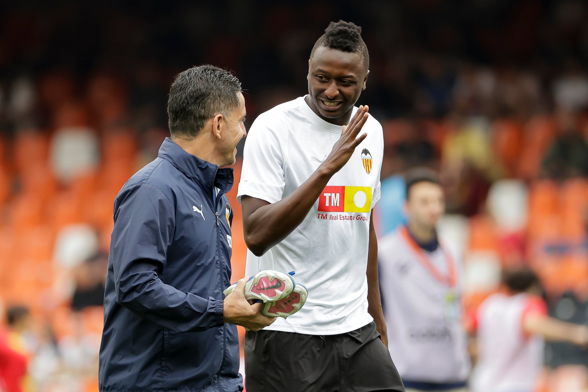 Umar Sadiq, delantero del Valencia.